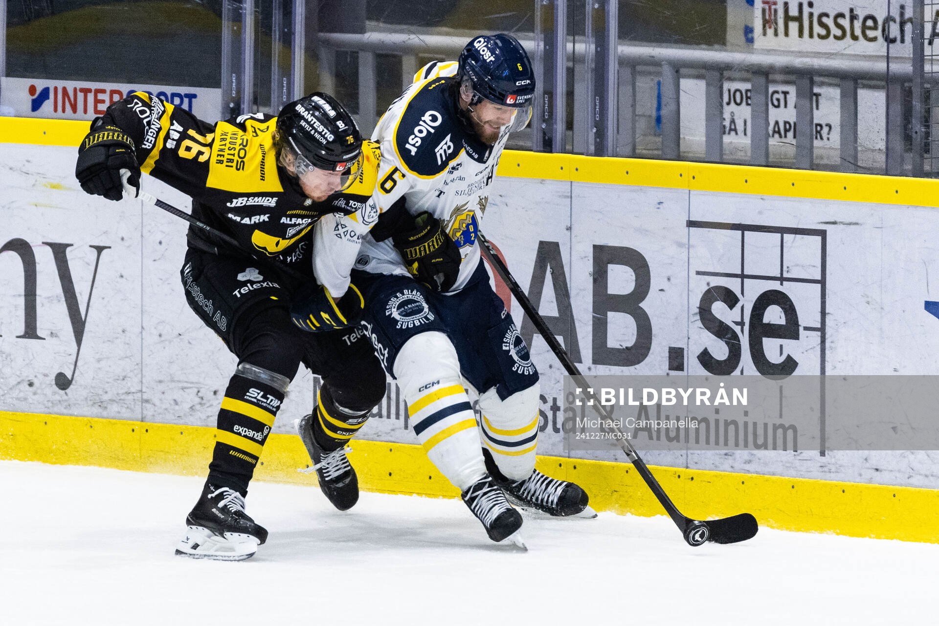 Västerås Oskar Kvist och Södertäljes Olli Vainio