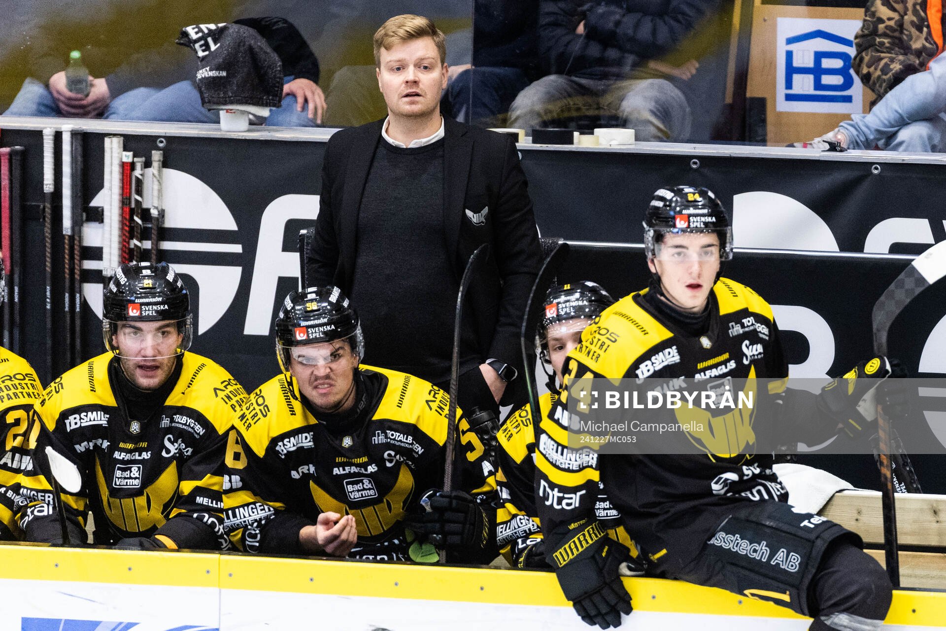 Västerås tränare Erik Karlsson