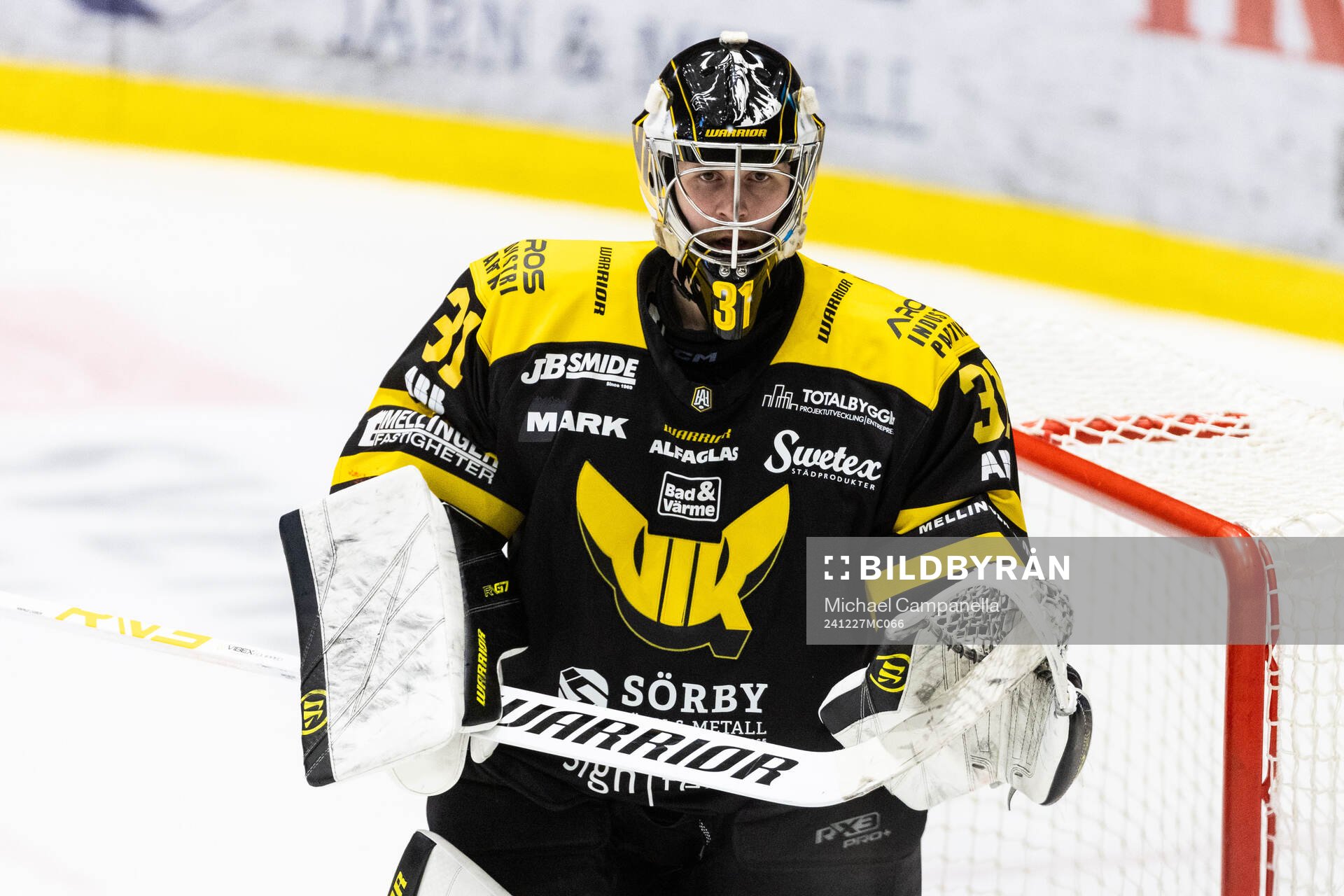 Västerås målvakt Jörgen Hanneborg