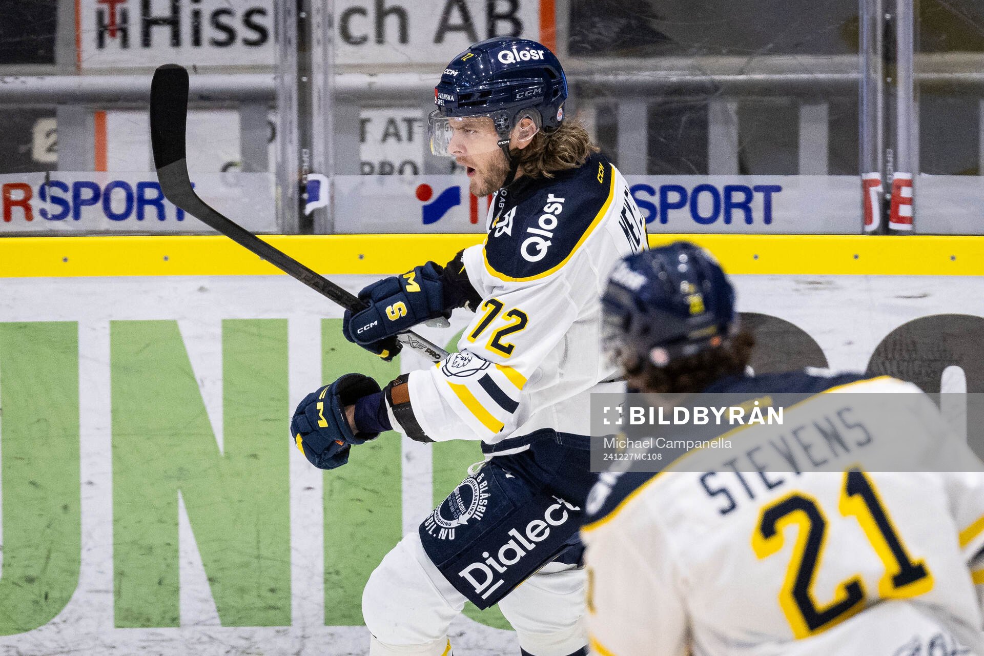 Södertäljes Nicolai Meyer jublar