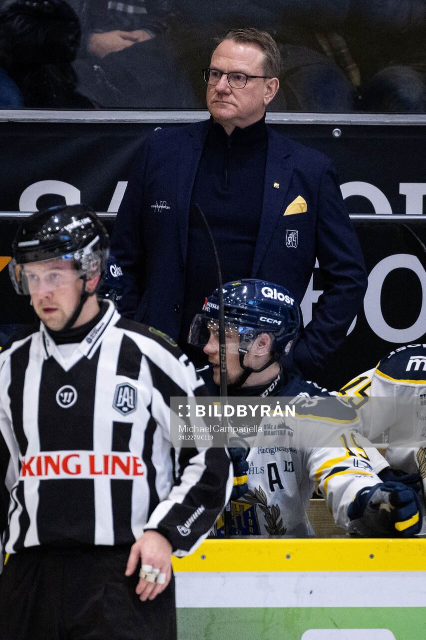 Södertäljes tränare Magnus Bogren