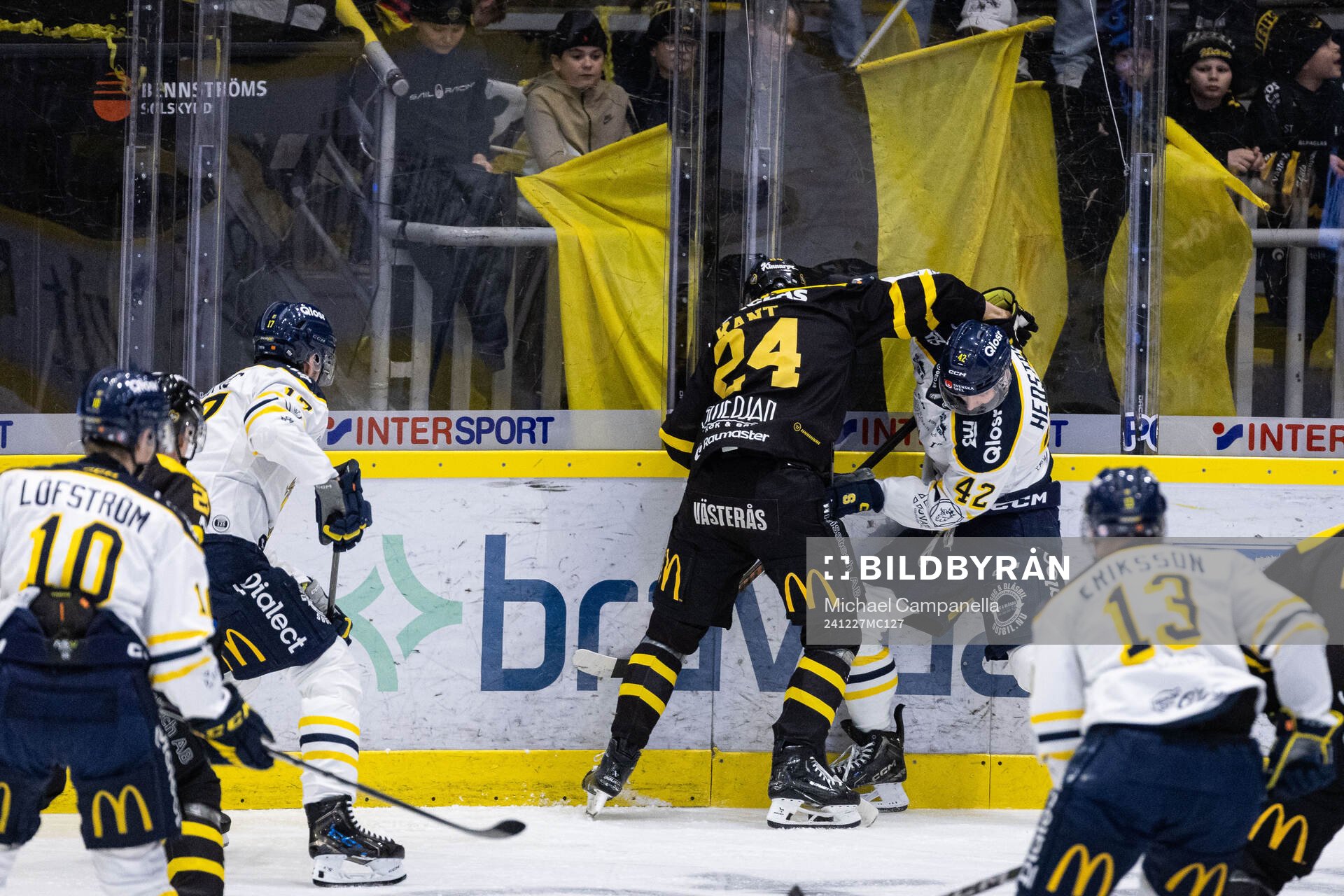 Västerås Joel Kant och Södertäljes Ludvig Hedström