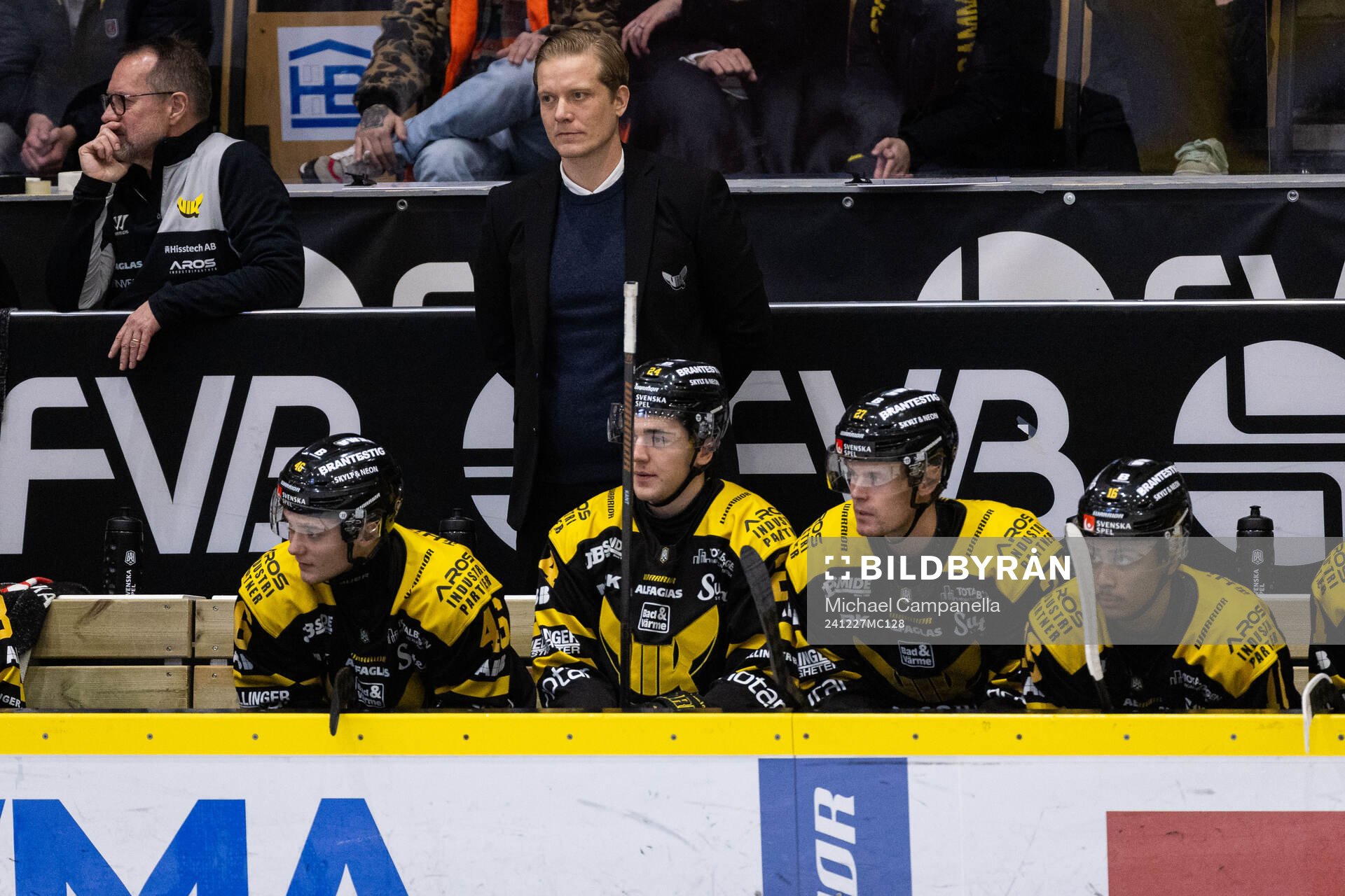 Västerås assisterande tränare Patrik Sjöström
