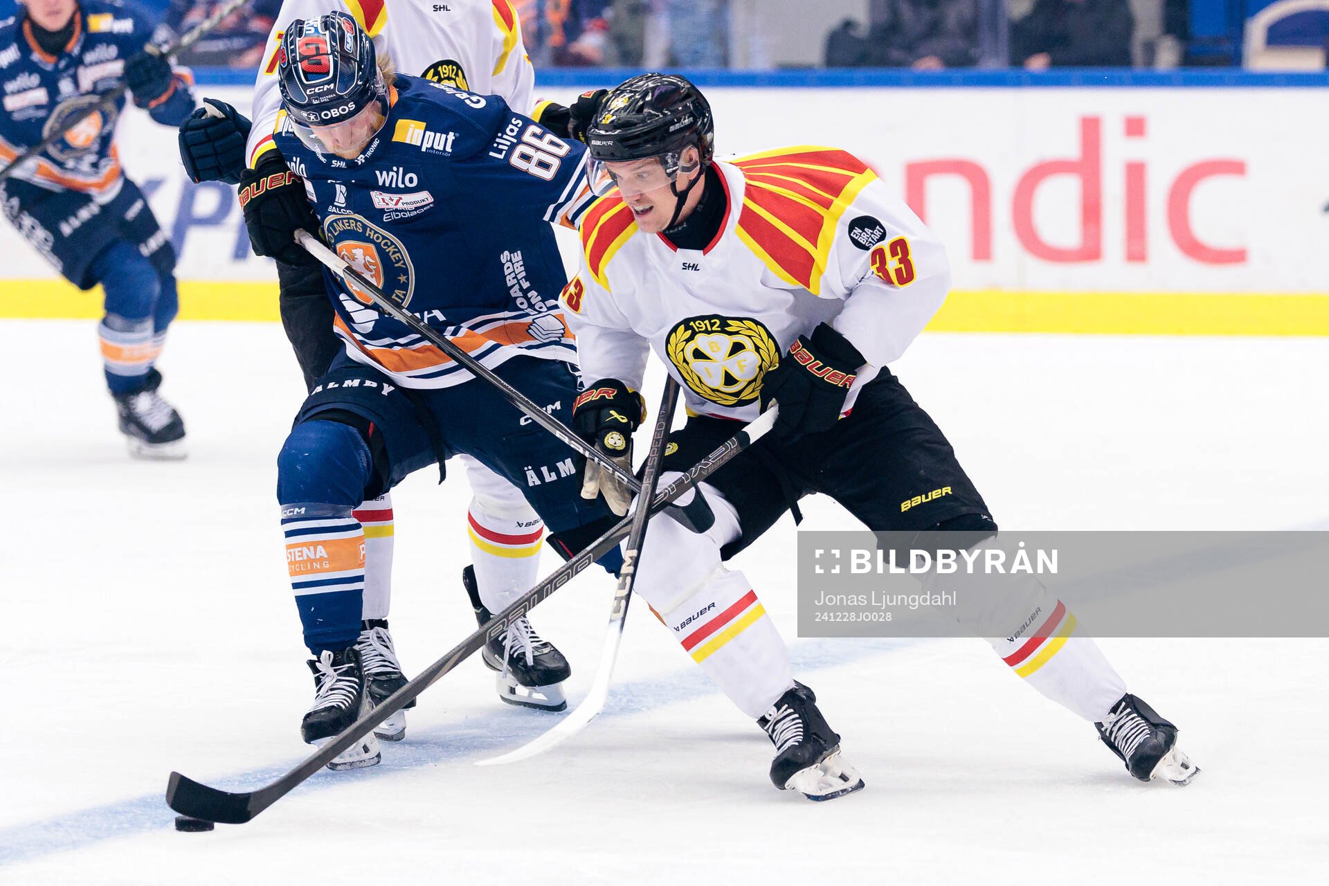 Växjös Joachim Blichfeld och Brynäs Jakob Silfverberg
