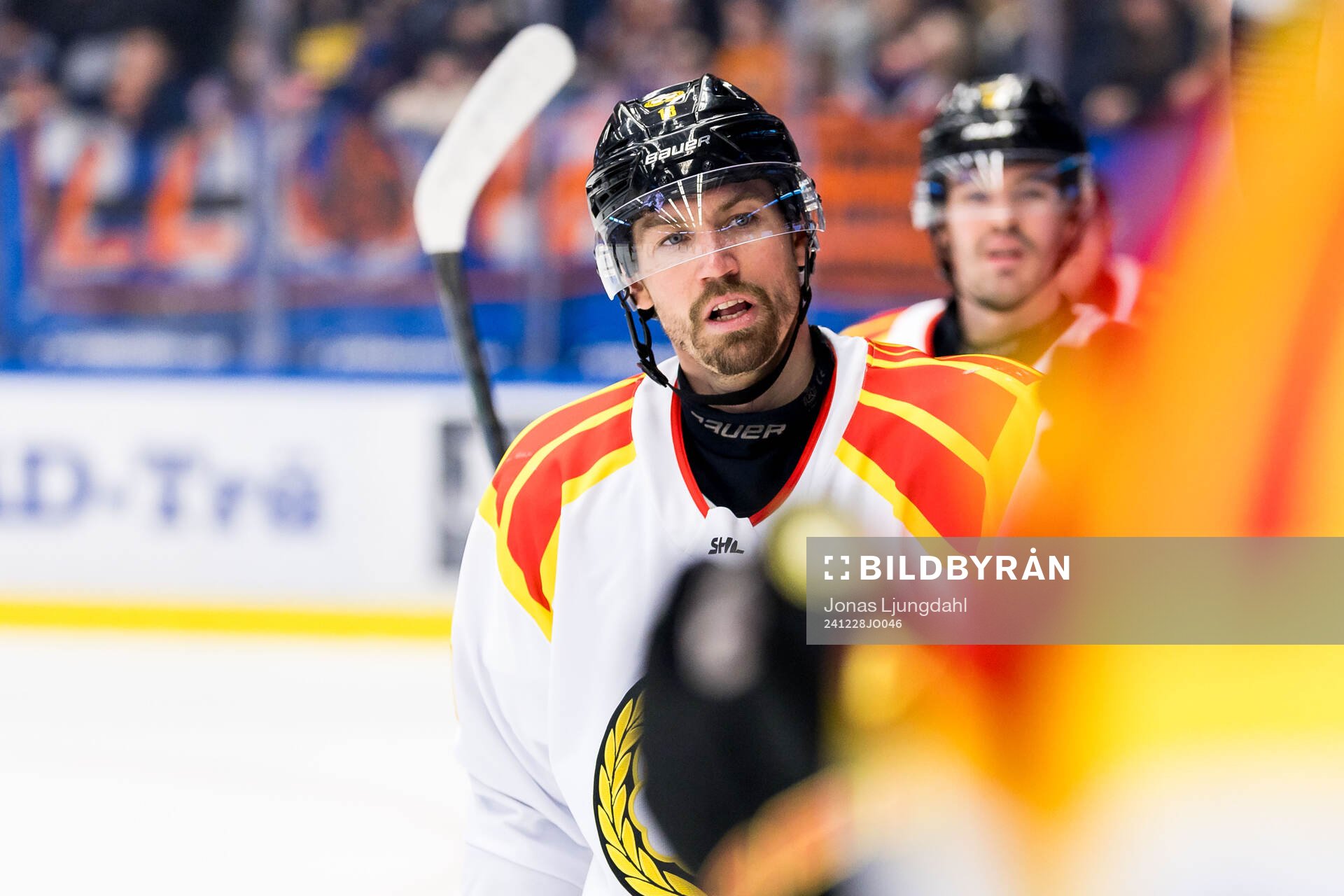 Brynäs Anton Rödin jublar