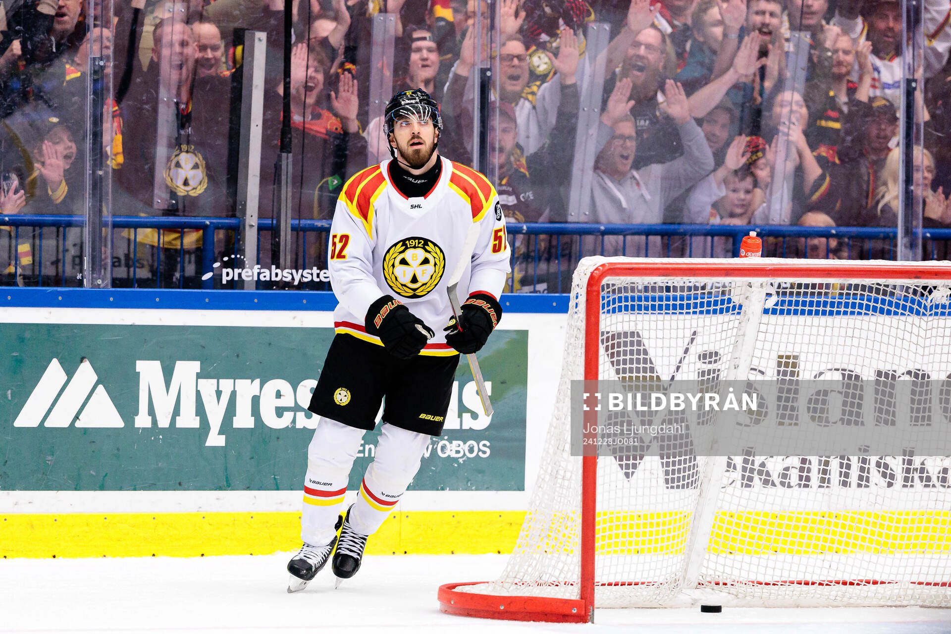 Brynäs Jack Kopacka jublar