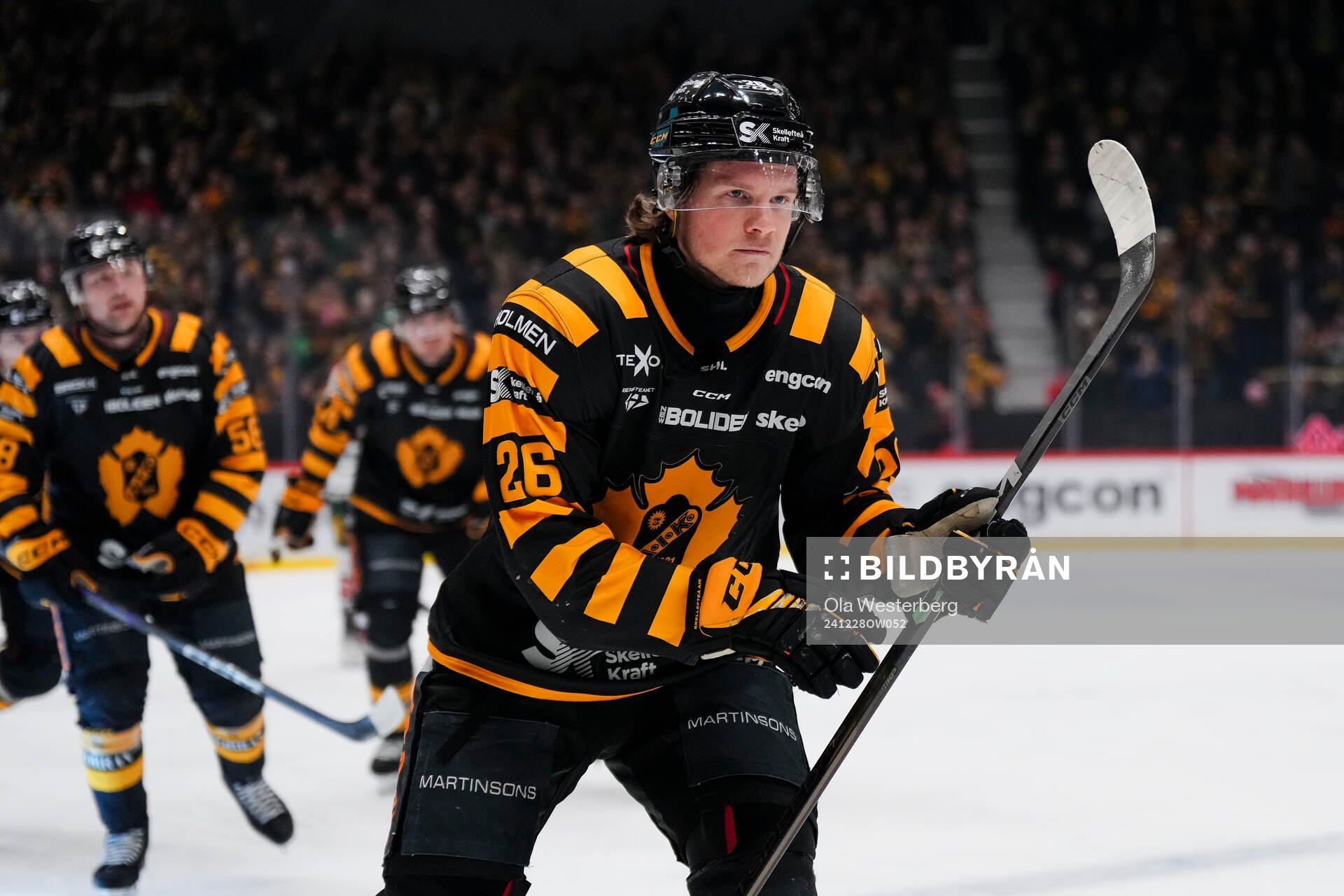 Skellefteås Anton Heikkinen jublar