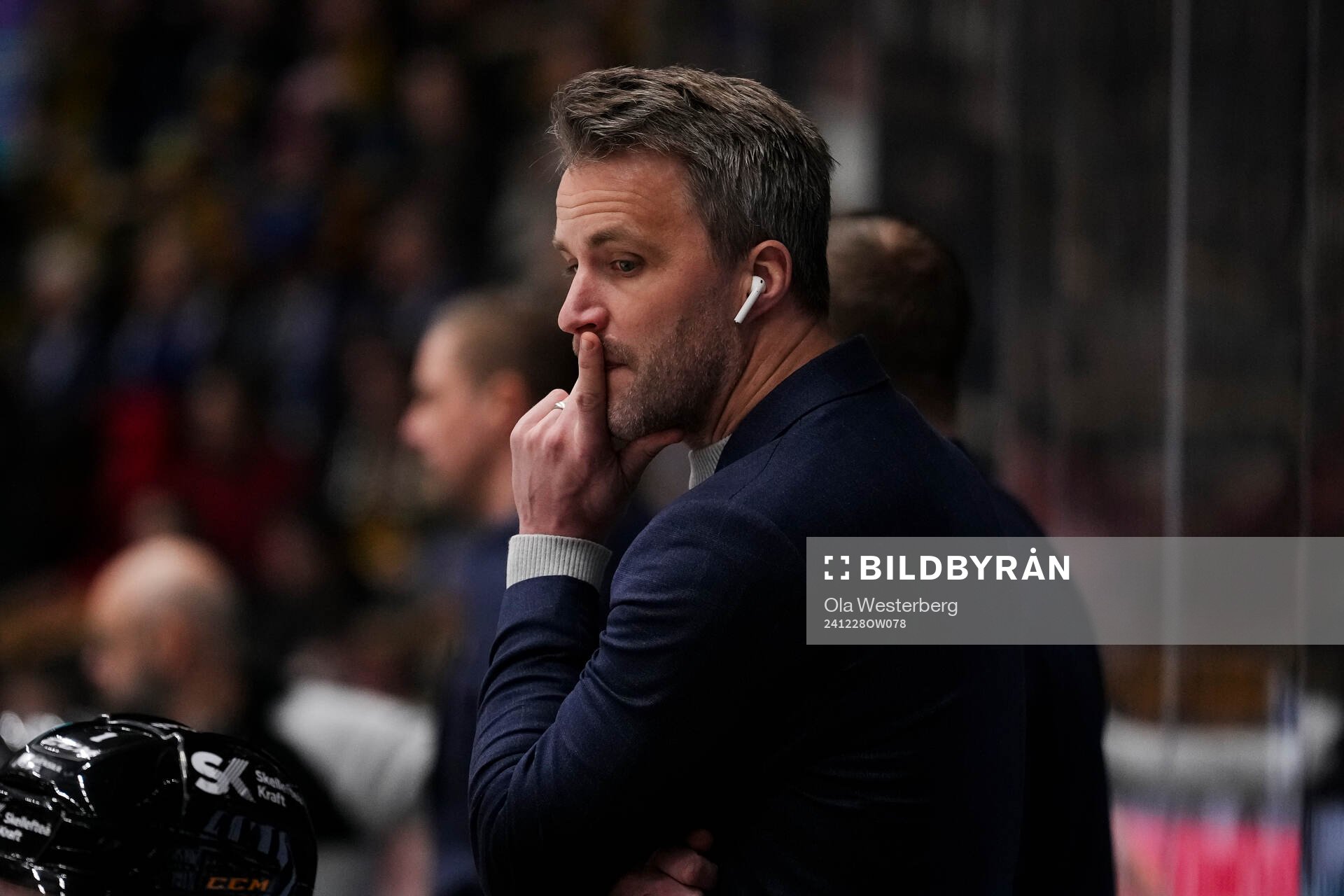 Skellefteås assisterande tränare Pontus Petterström