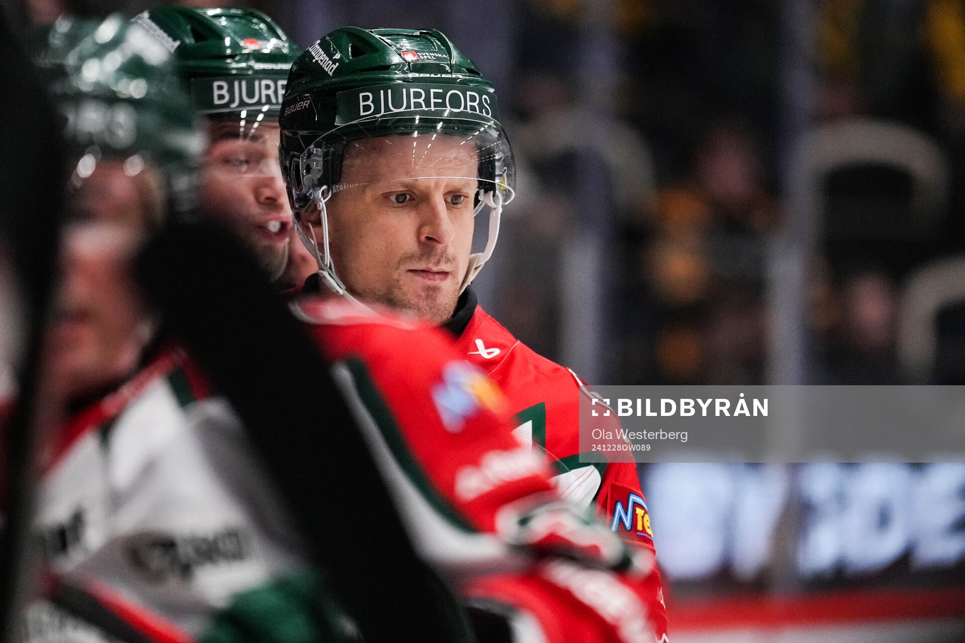 Frölundas Nicklas Lasu deppar