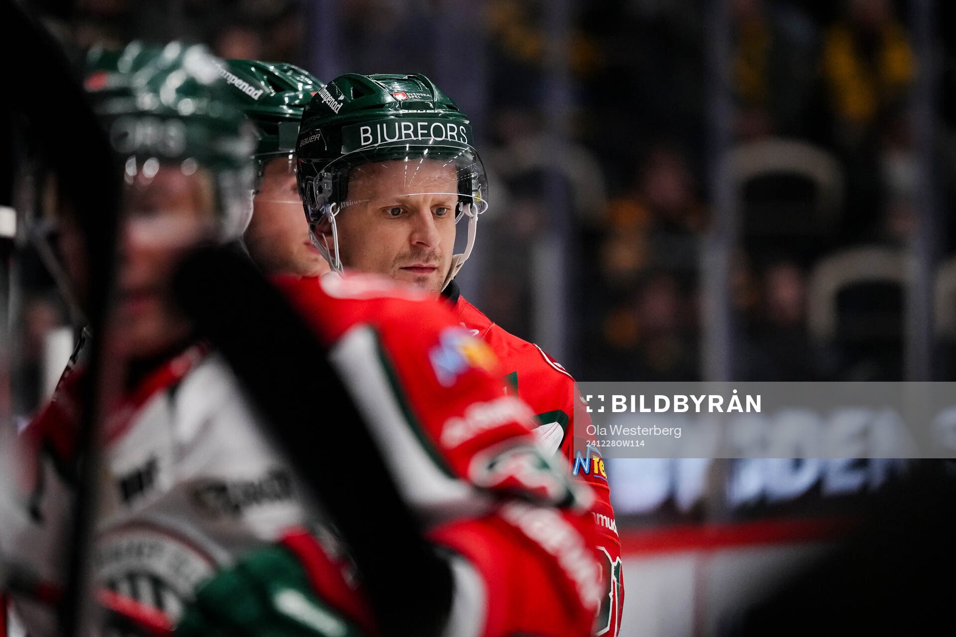 Frölundas Nicklas Lasu deppar