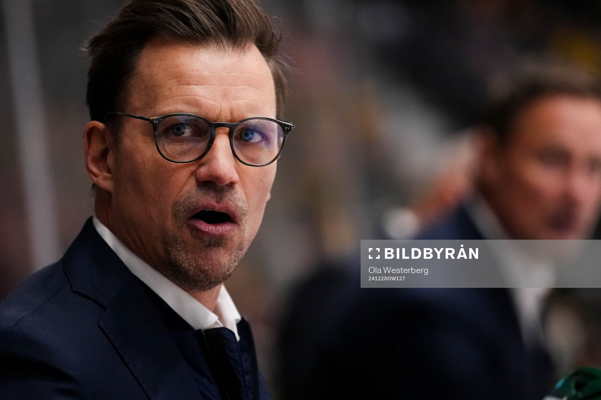 Frölundas assisterande tränare Fredrik Sjöström