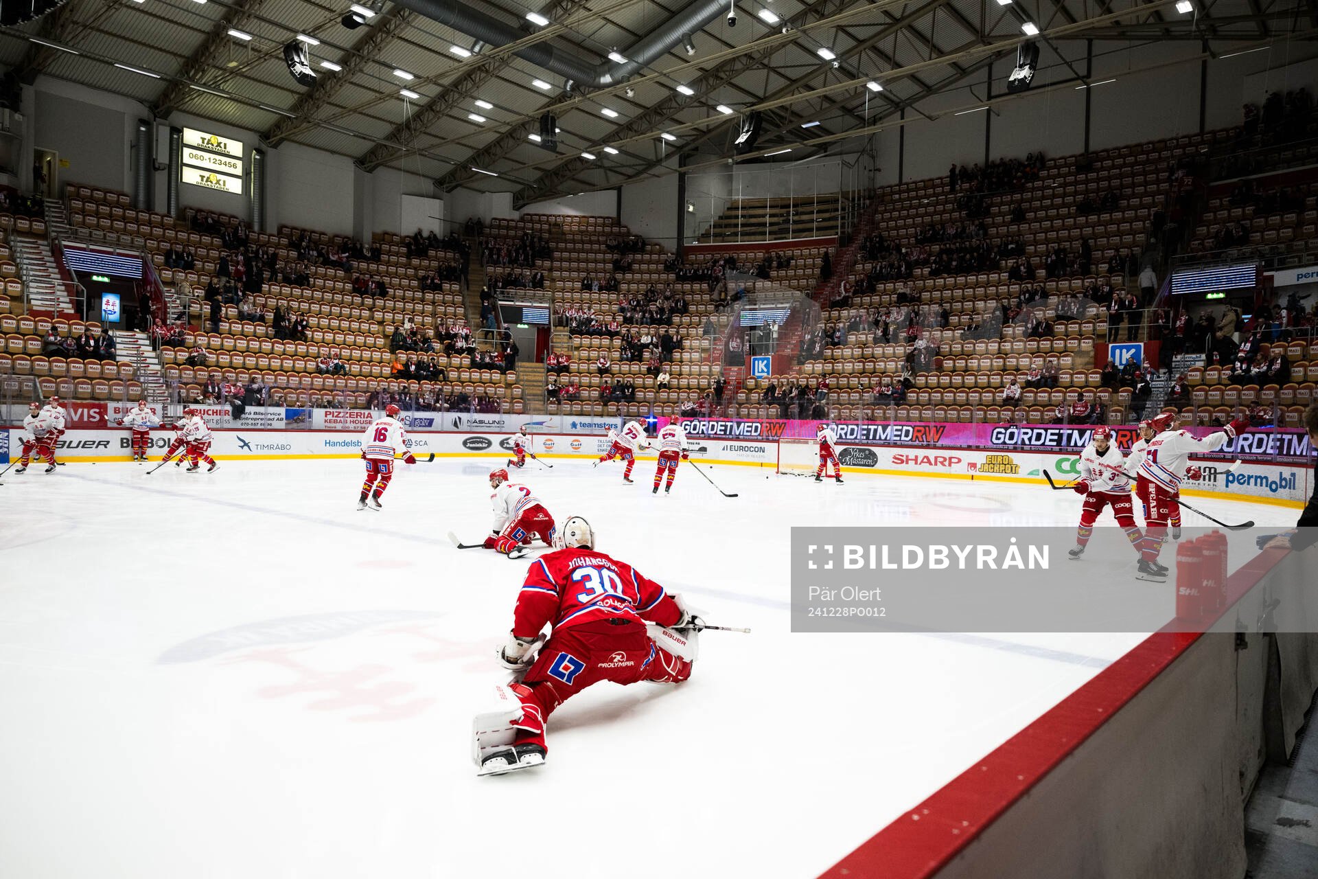 Timrå värmer upp