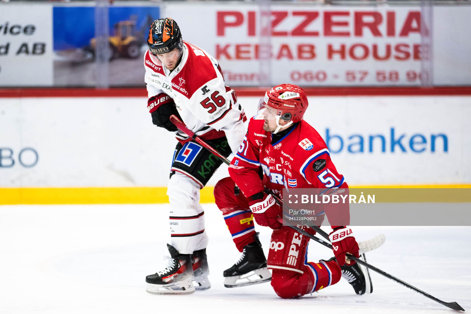 Örebros Robin Norell och Timrås Anton Lander
