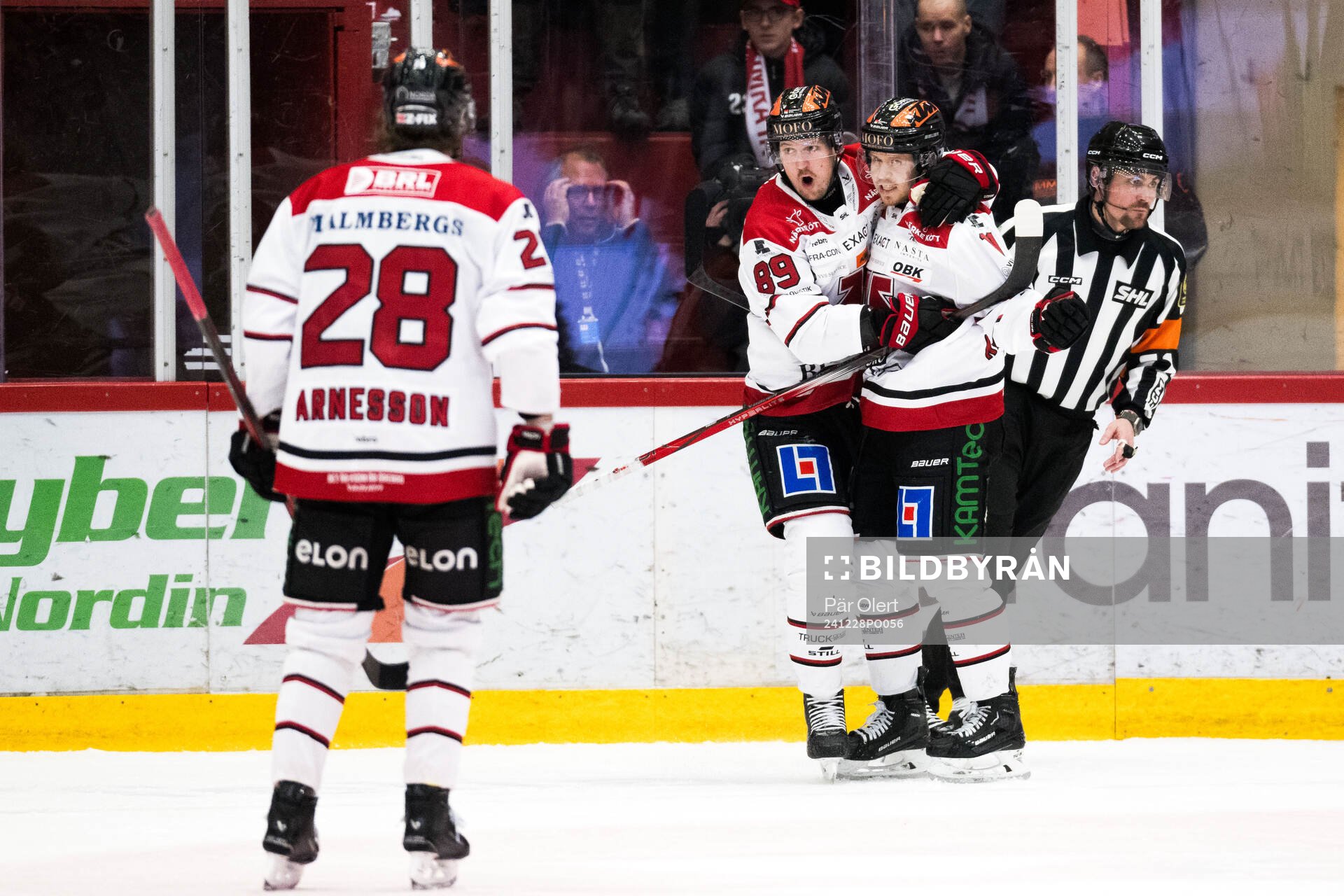 Örebros Patrik Karlkvist jublar