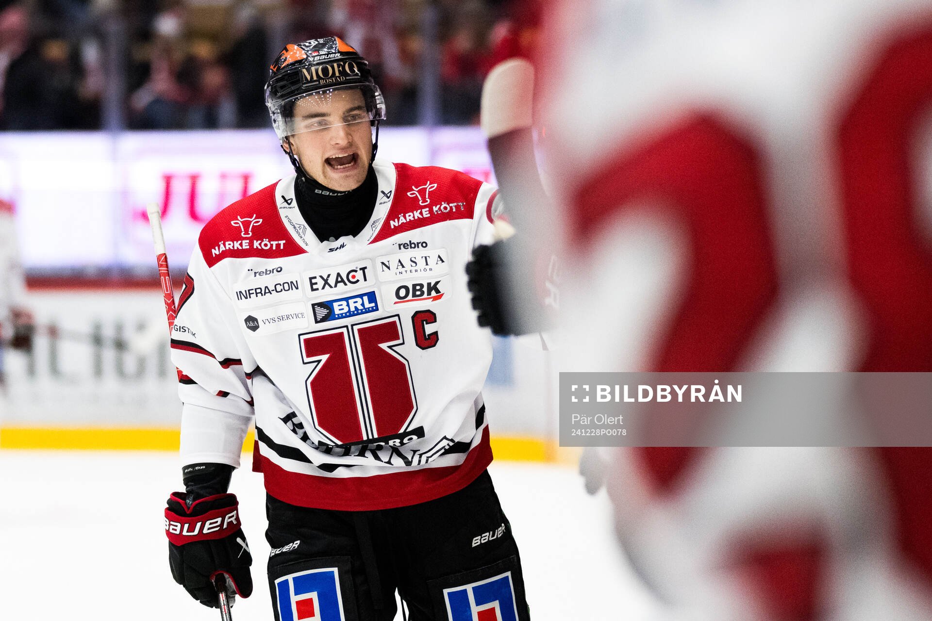 Örebros Glenn Gustafsson jublar