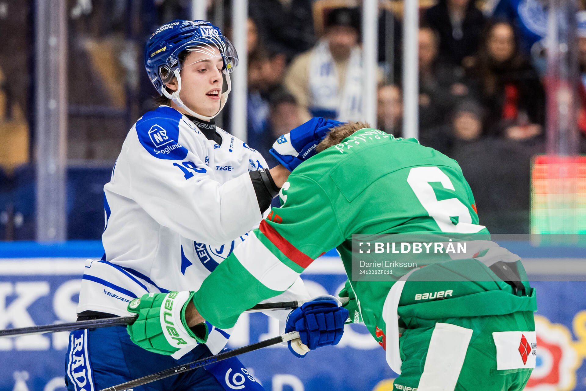 Leksands Anton Johansson och Rögles Carter Ashton