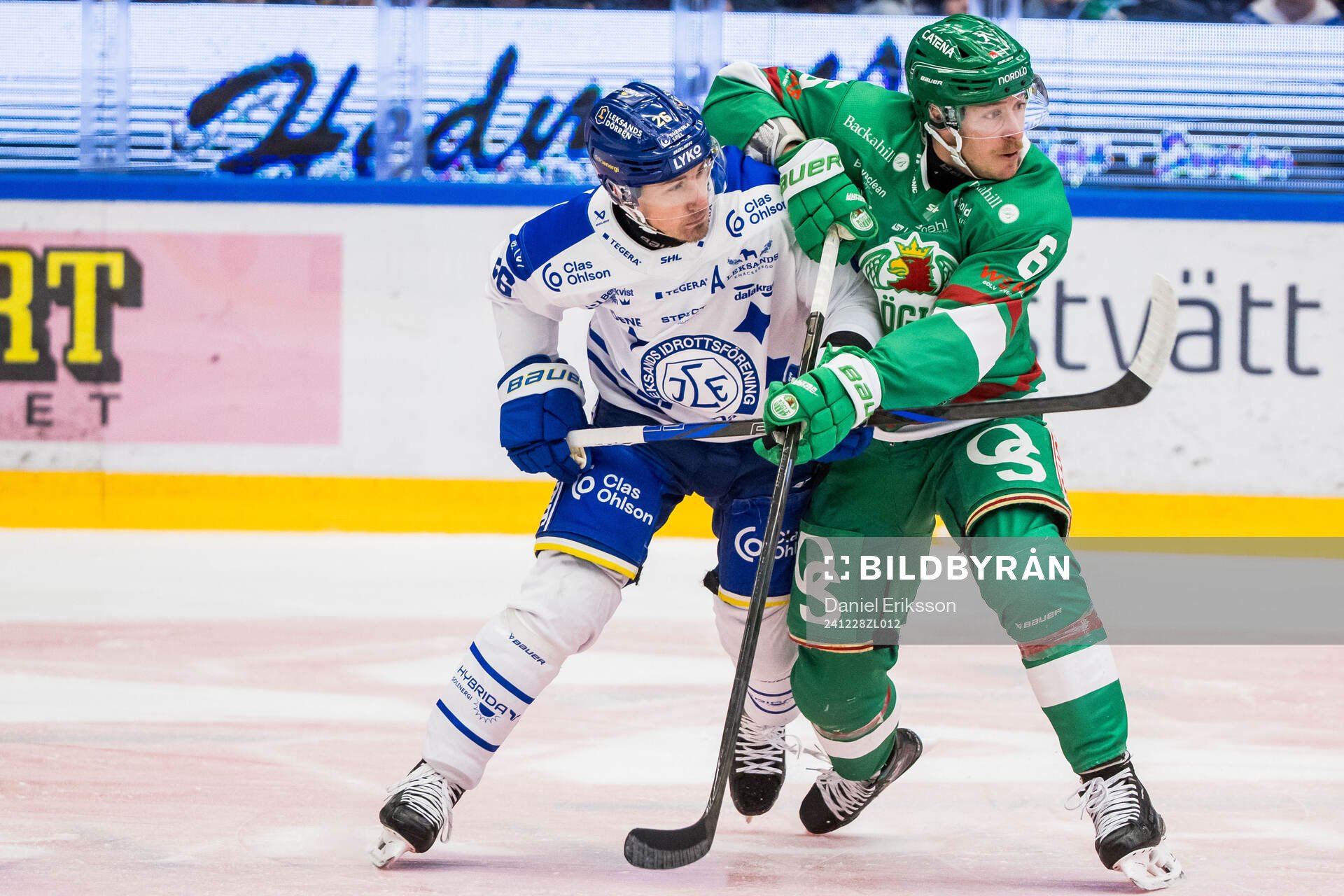 Leksands Patrik Norén och Rögles Carter Ashton