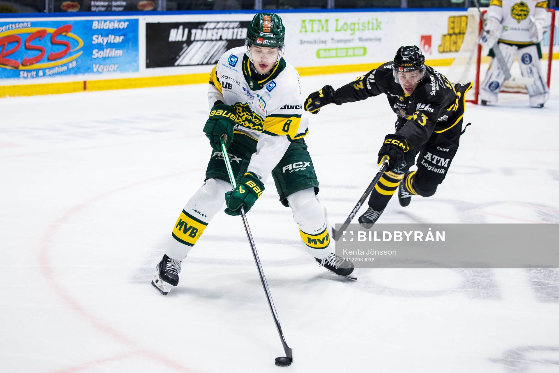 Björklövens Lucas Lagerberg och AIKs Albert Sjöberg