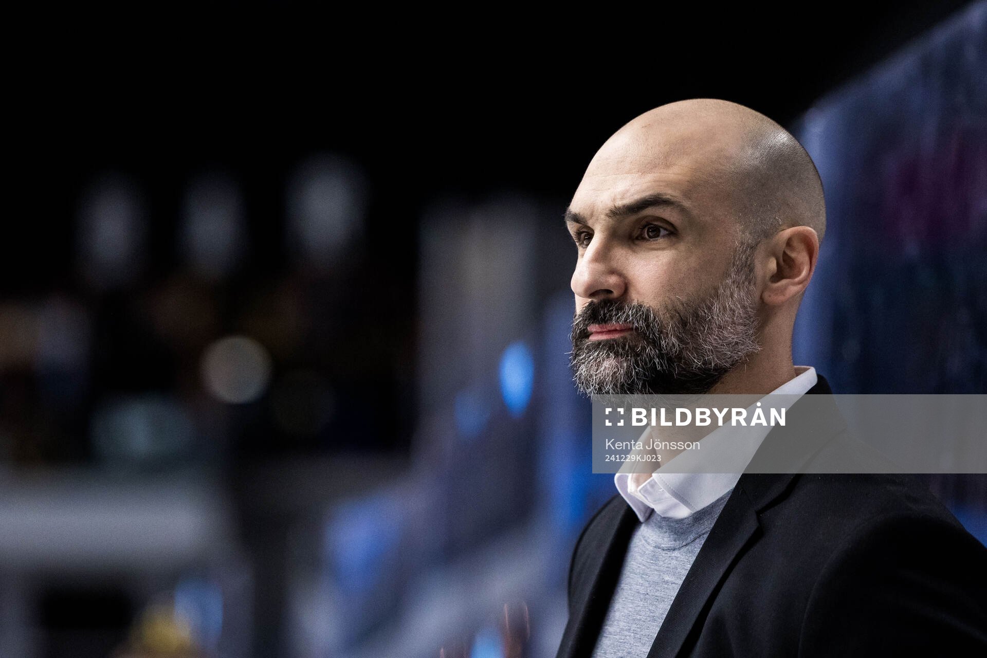 Björklövens assisterande tränare Daniel Rahimi