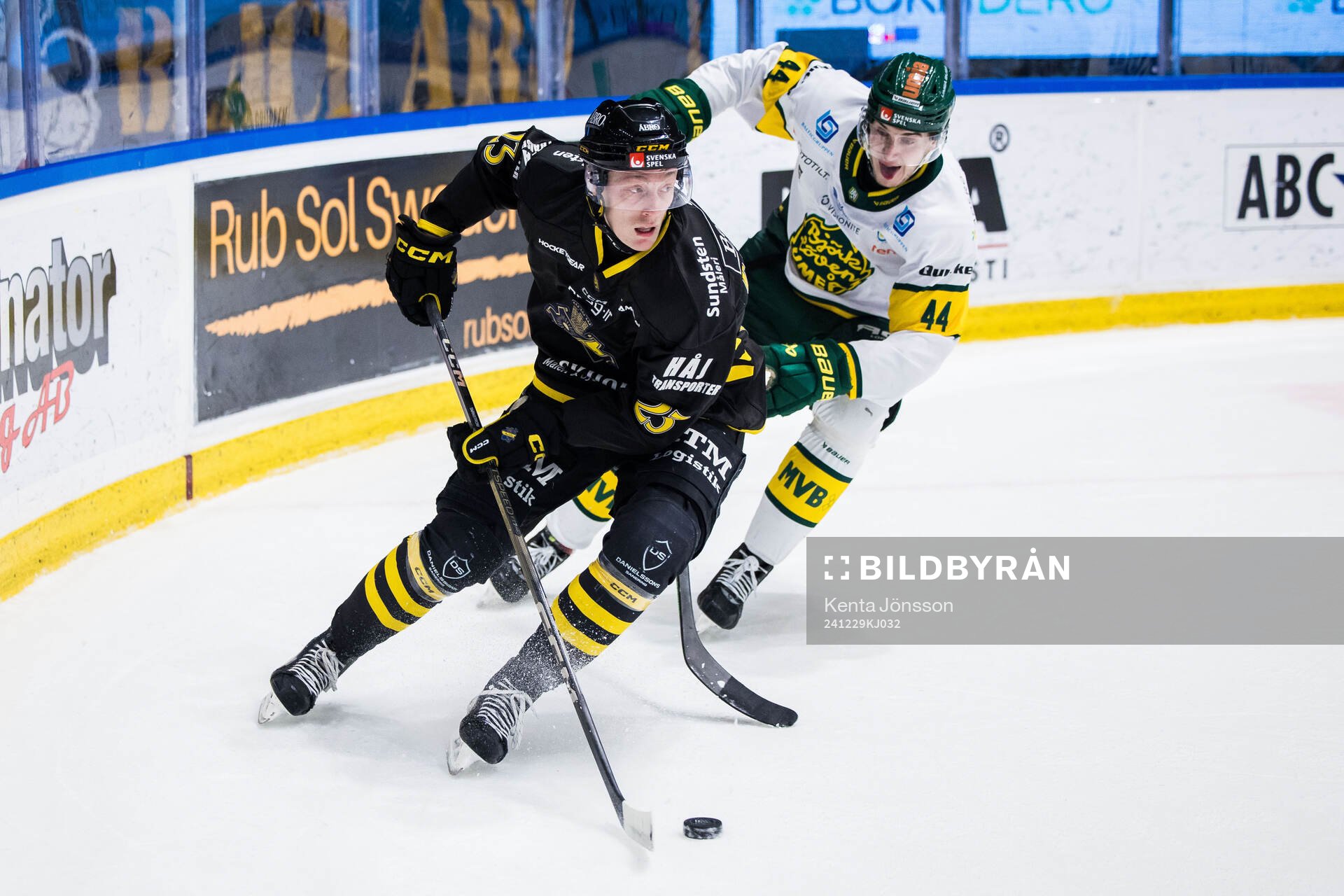 AIKs Oliver Tärnström och Björklövens Martin Fransson