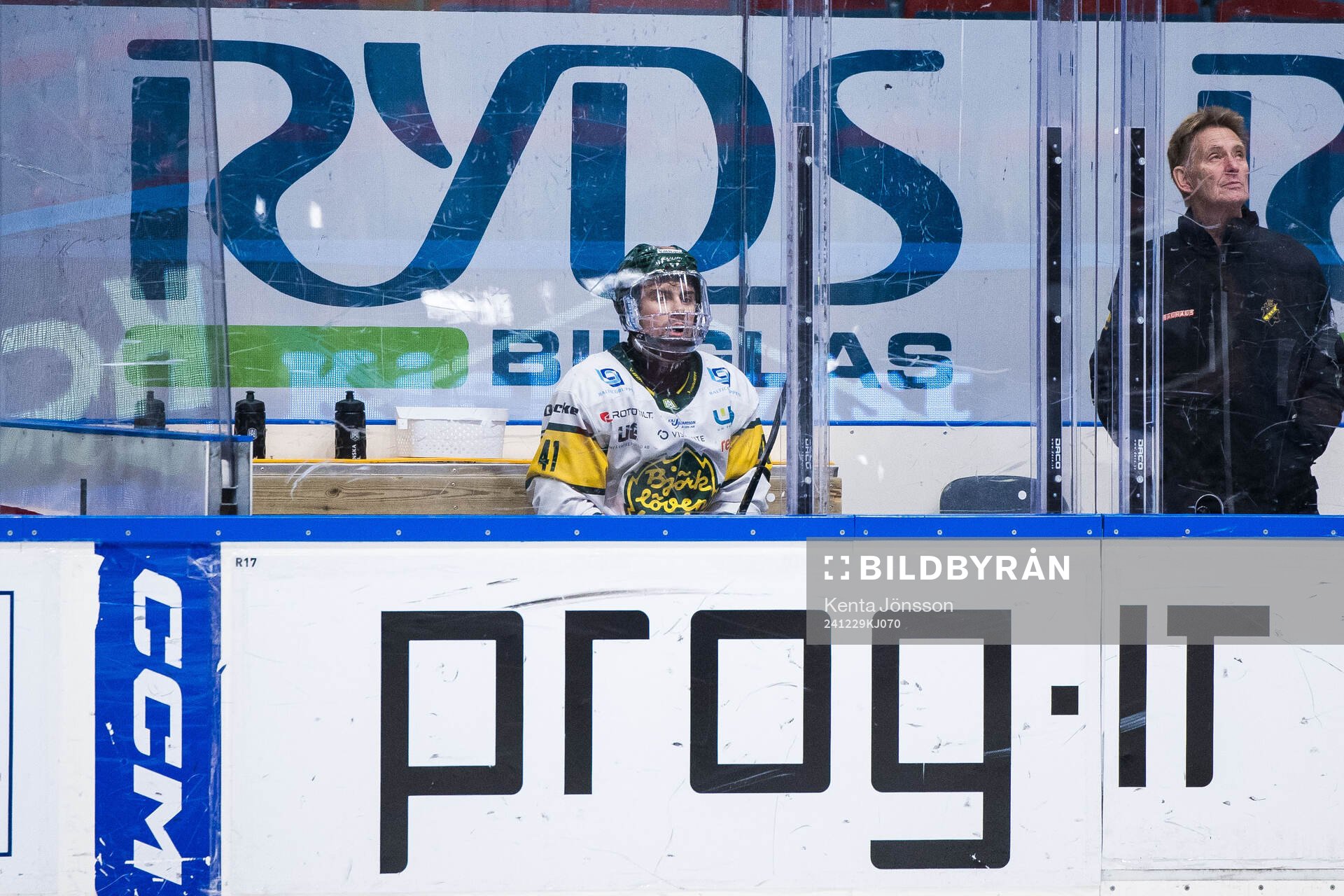 Björklövens Maxime Fortier i utvisningsbåset