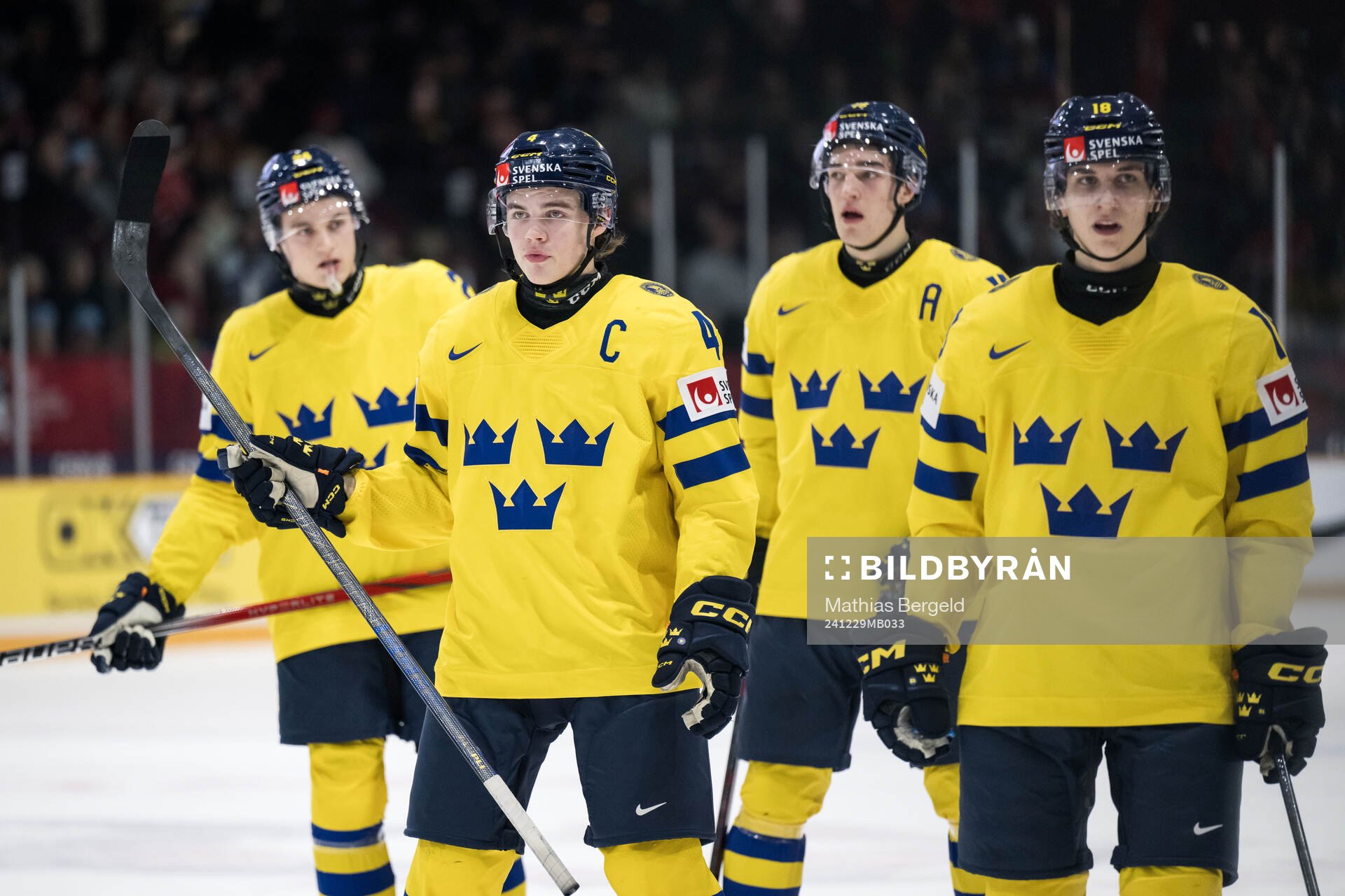 Tom Willander, Axel Sandin-Pellikka, David Edstrom and
