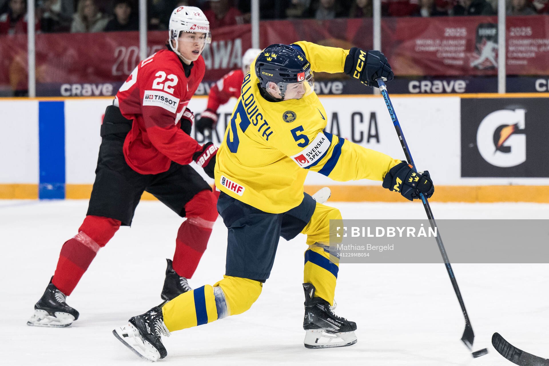 Wilhelm Hallquist of Sweden