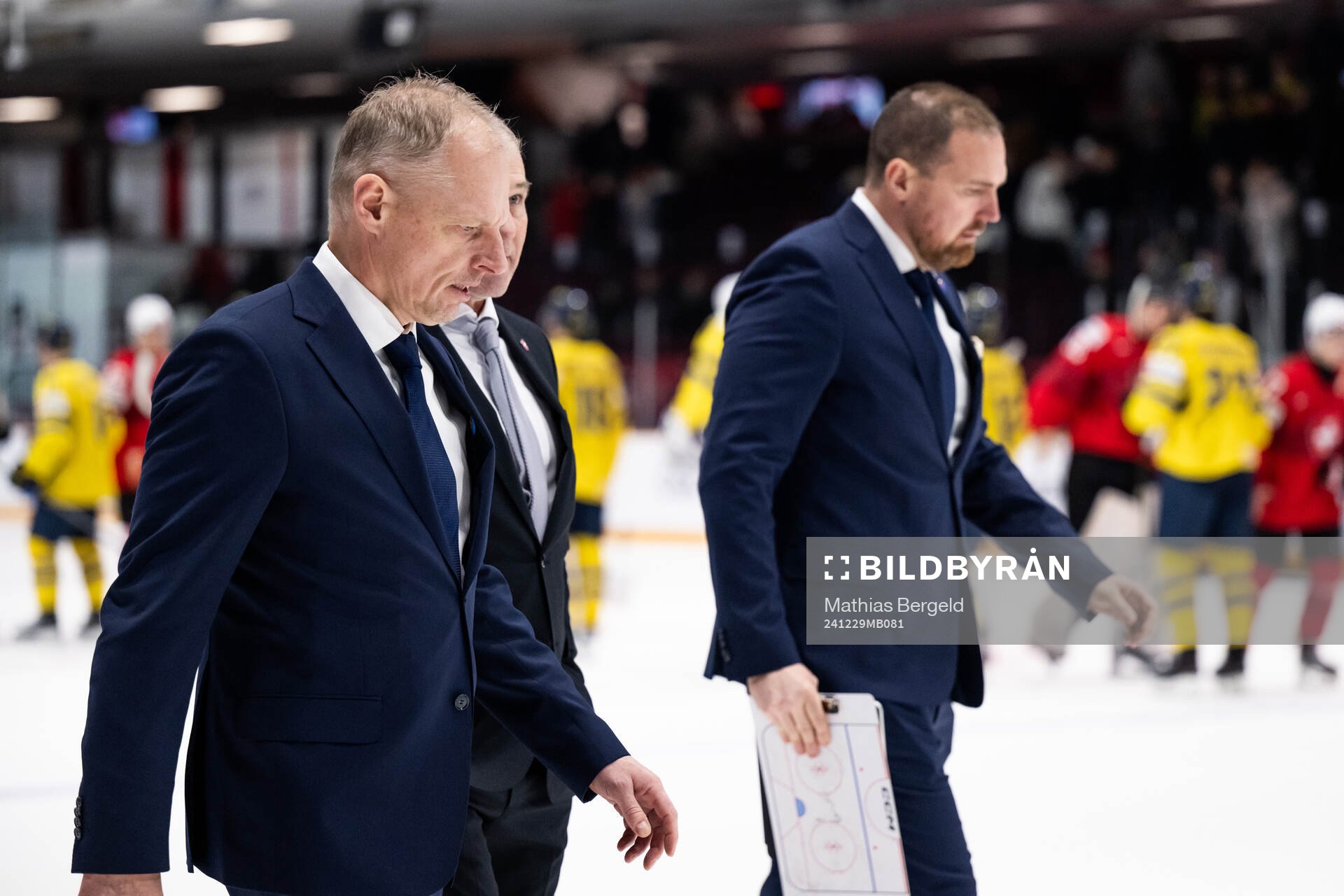 Head coach Magnus Hävelid and assistant coach Gereon
