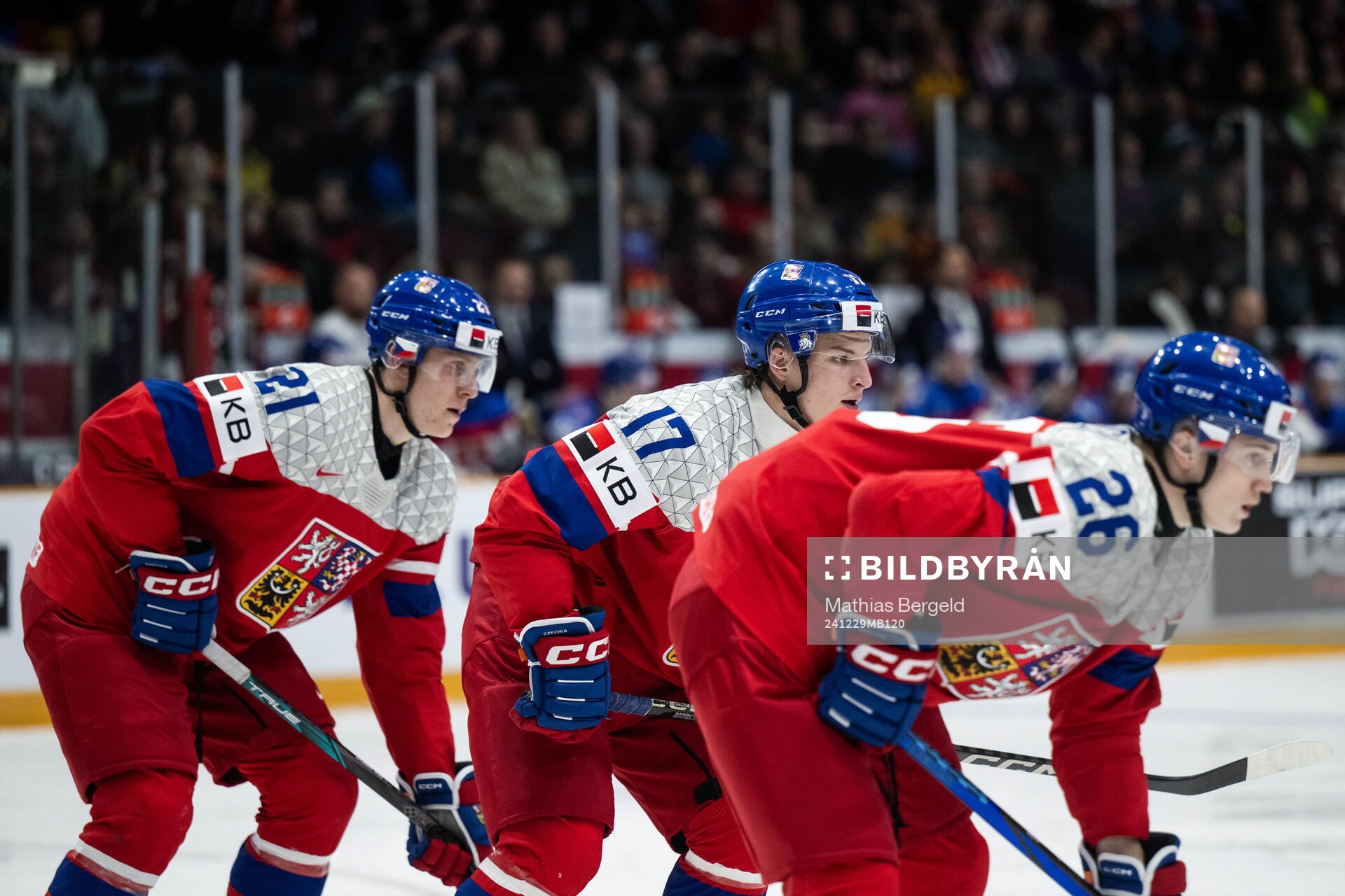 Jakub Stancl, Petr Sikora and Matteo Koci of Czech Republic