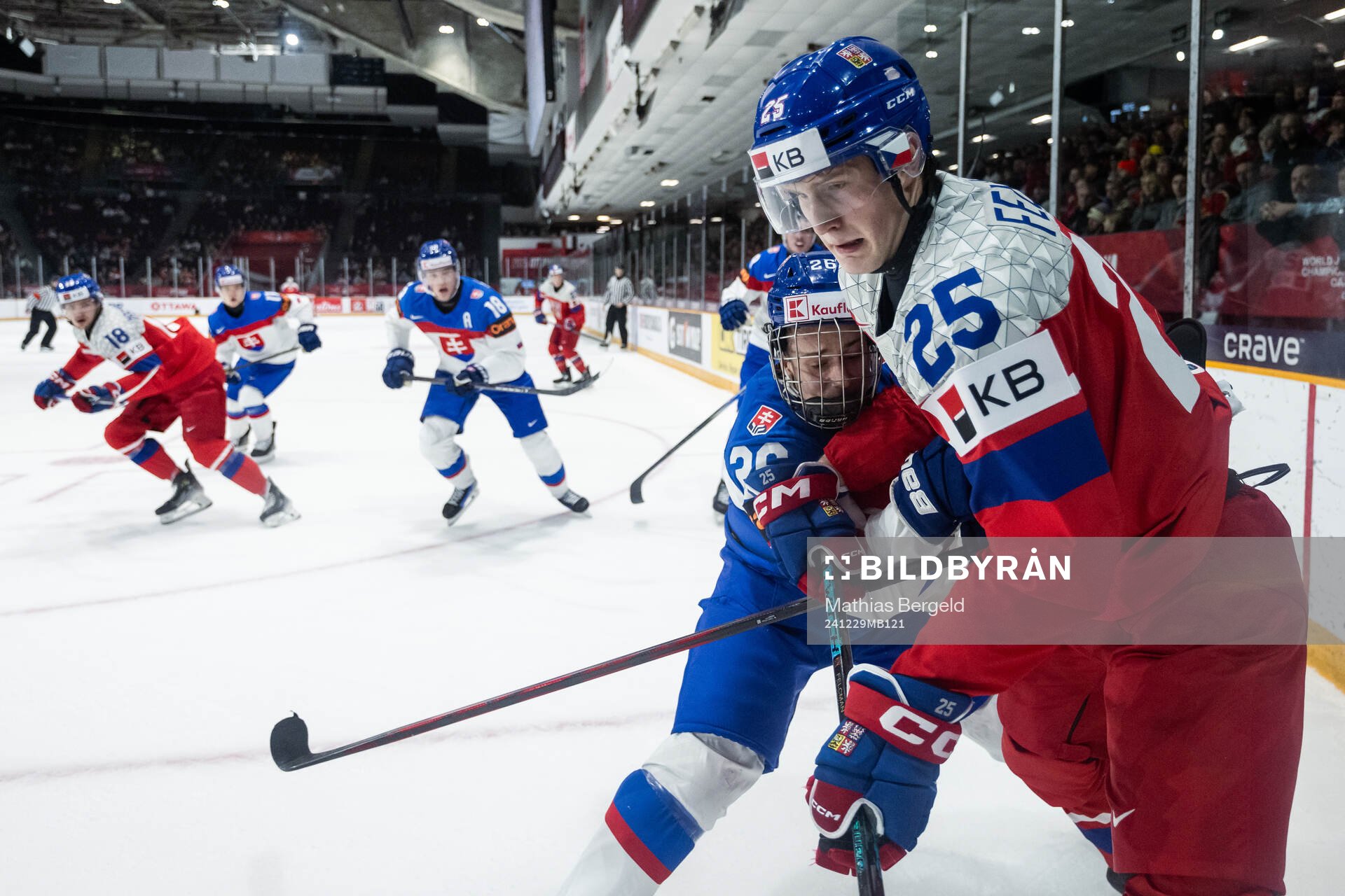 Luka Radivojevic of Slovakia and Jiri Felcman of Czech