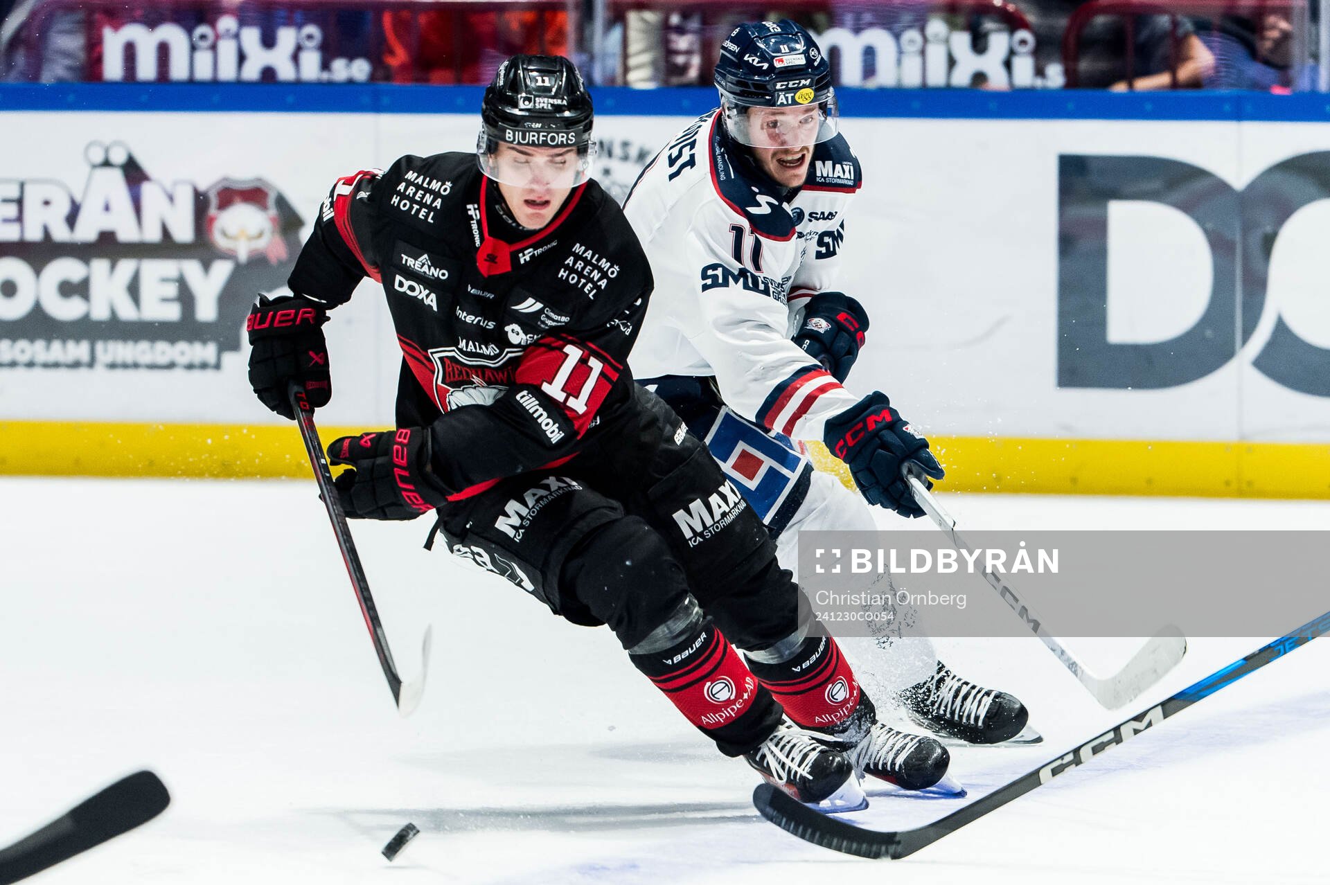 Malmö Redhawks Nikola Pasic och Linköpings Henrik