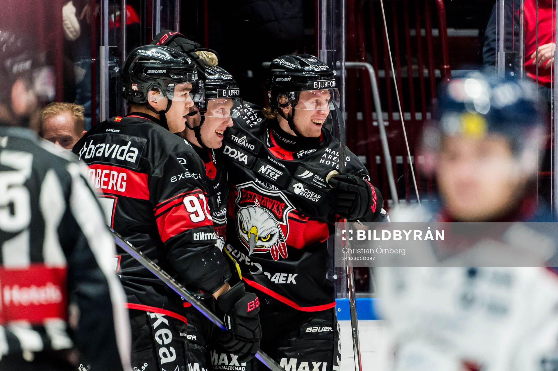 Malmö Redhawks Lassi Thomson jublar