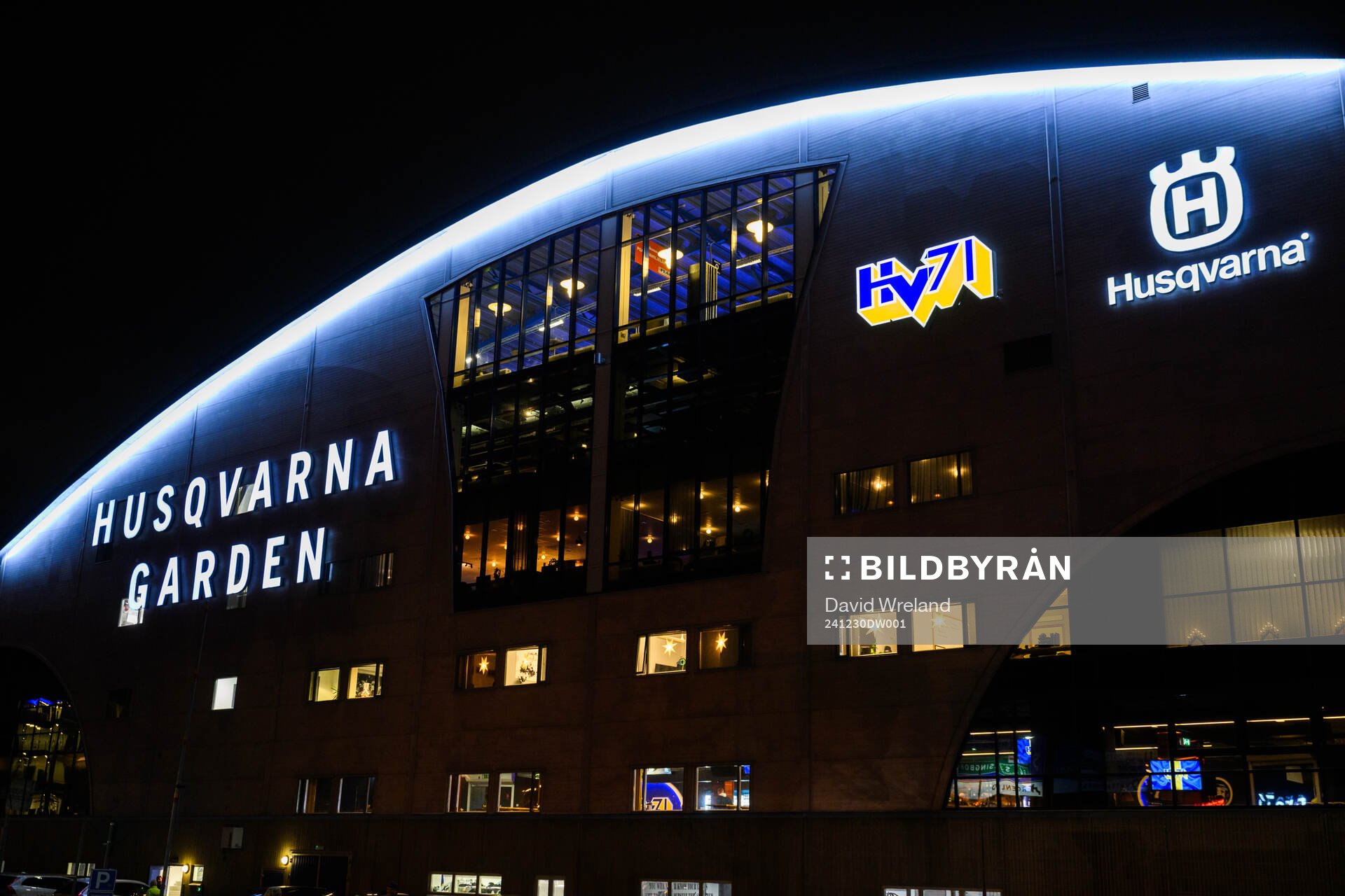 Exteriör av Husqvarna garden