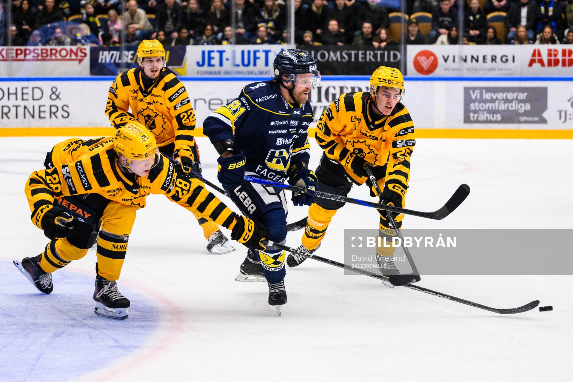 Skellefteås Michael Brandsegg-Nygård och Pontus Johansson