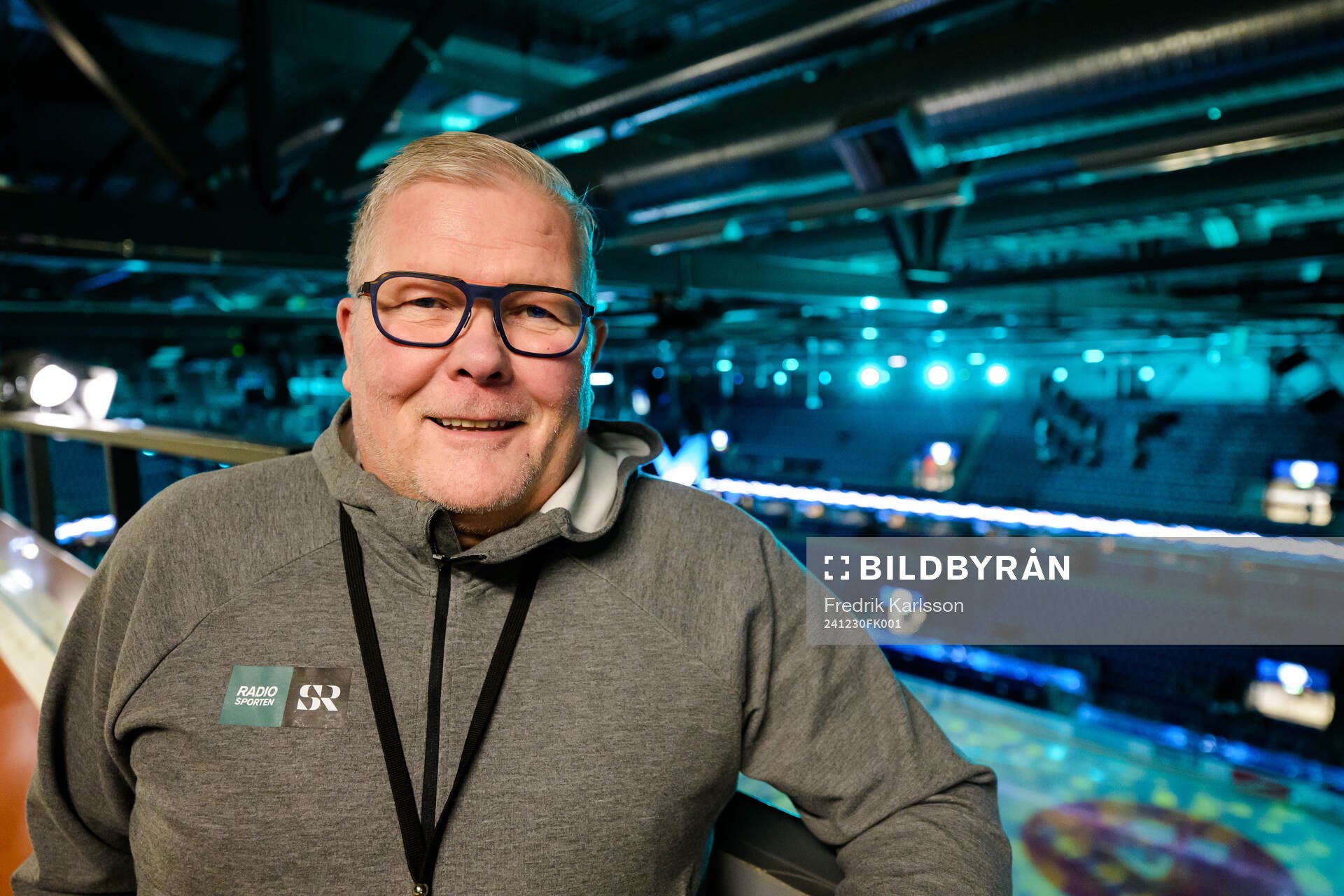 Radiosportens Mats Fagerström reporter på Sveriges Radio