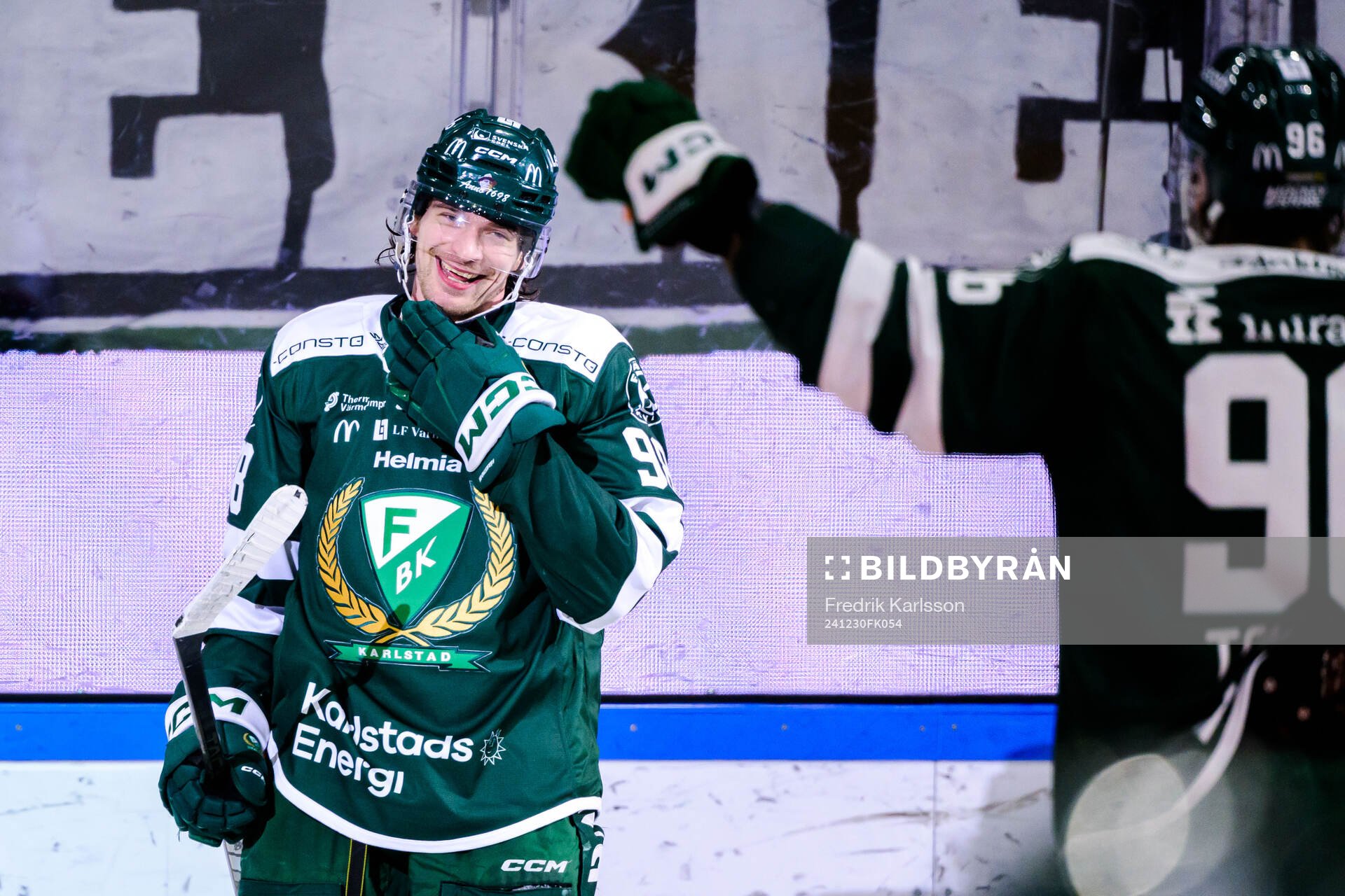 Färjestads Marian Studenic jublar