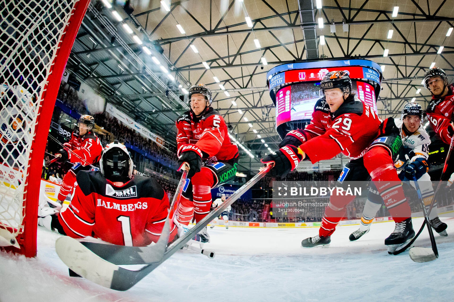 Örebros Gustav Backström, Milton Oscarson och Filip