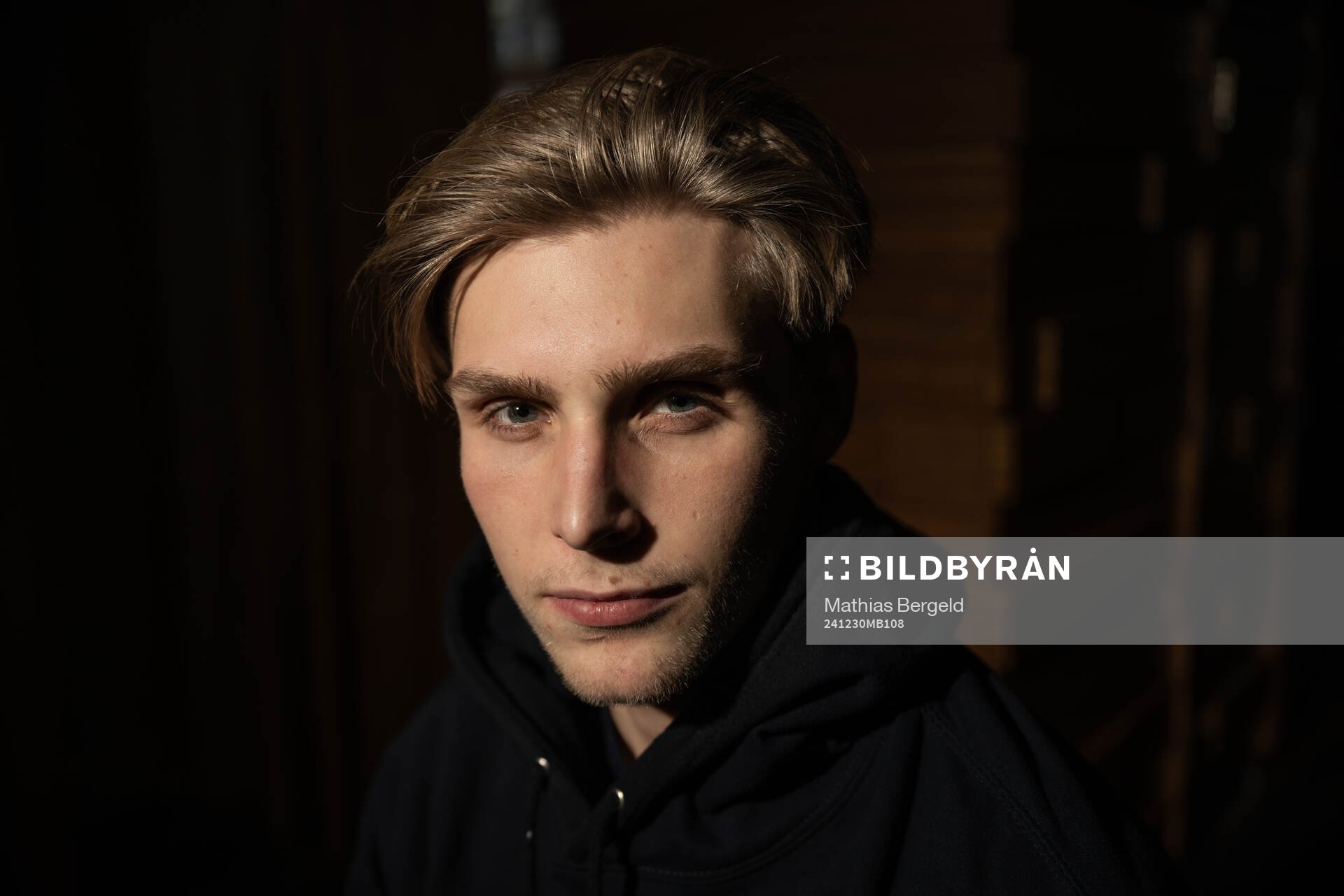 Noel Nordh of the Swedish under-20 national ice hockey team