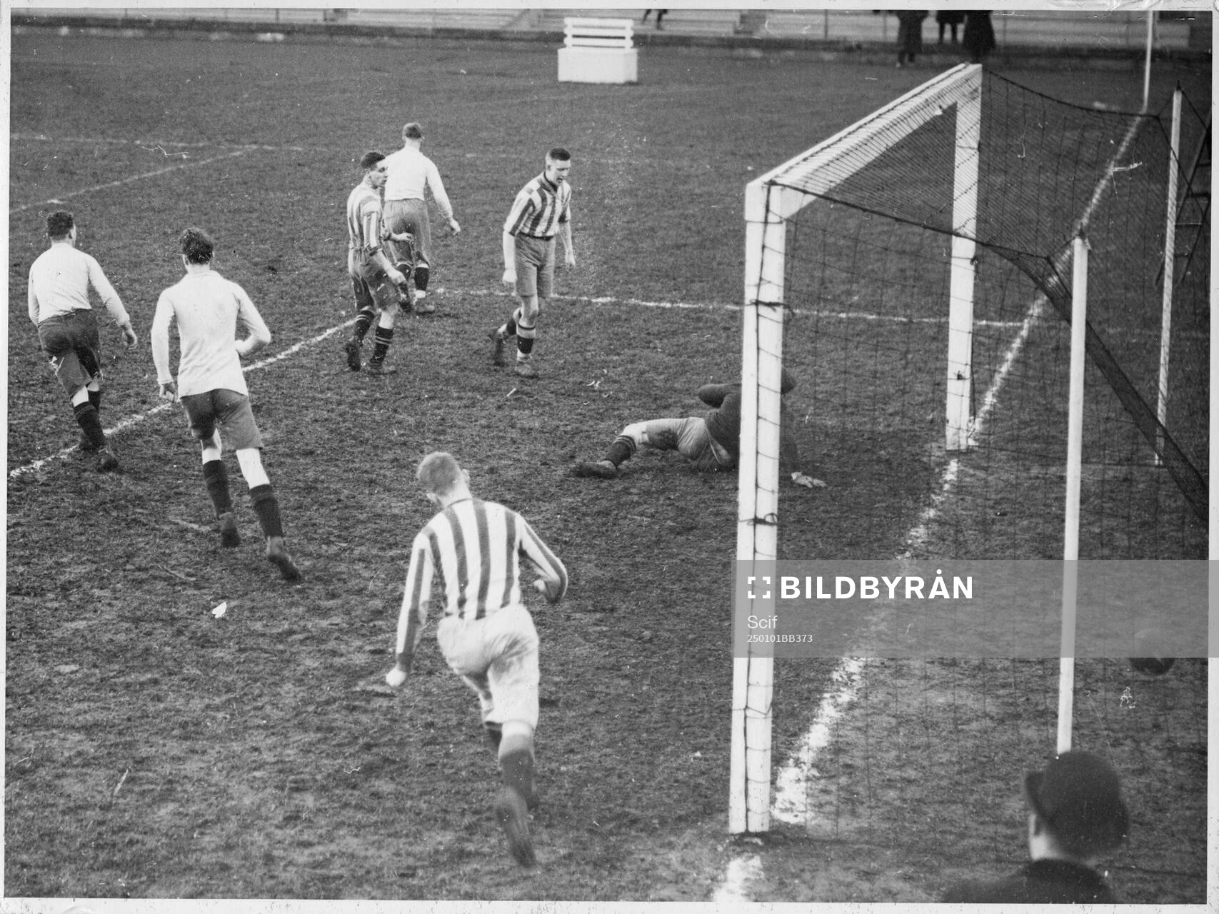 Fotboll, Djurgården - Komb. Stockholmslag på trettondagen