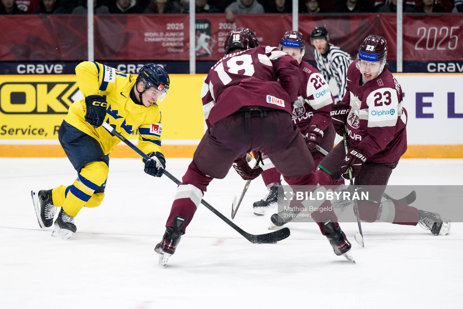 Zeb Forsfjäll of Sweden and Antons Macijevskis of Latvia