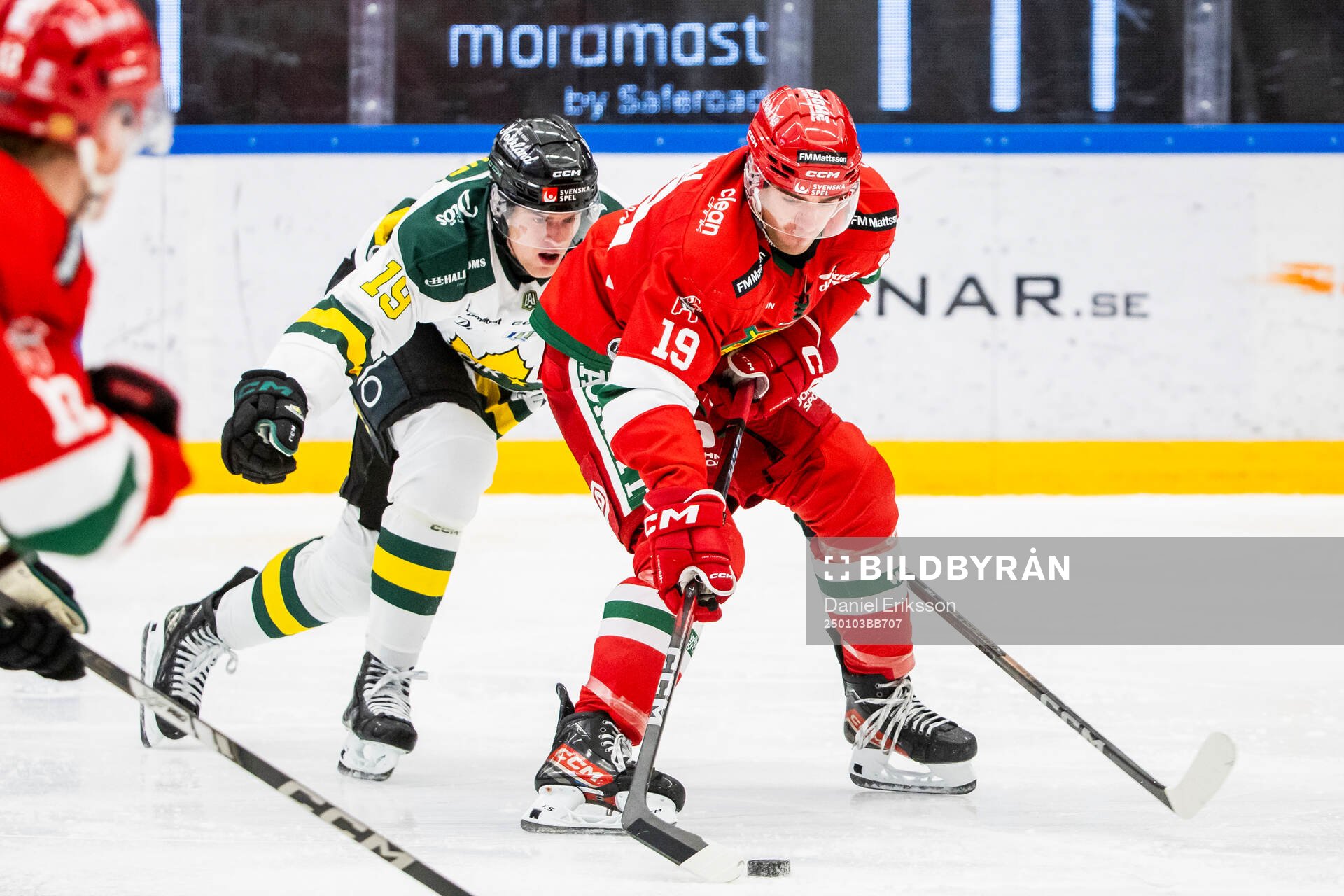Östersunds Isak Garfve och Moras Ture Linden