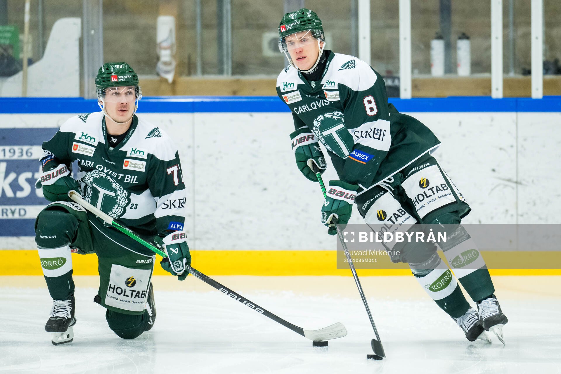 Tingsryds Oscar Birgersson och Christian Bull