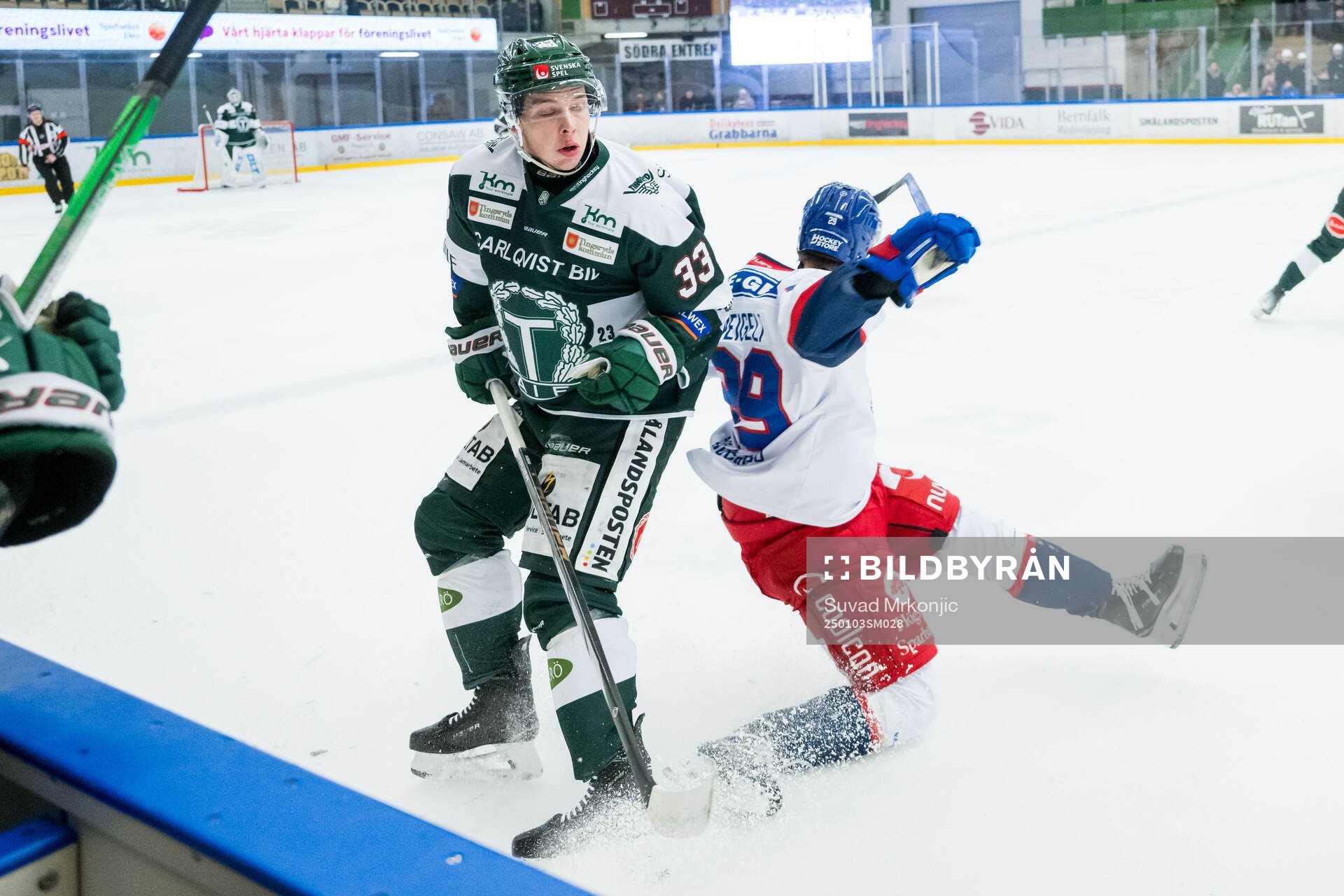 Tingsryds Martin Skärberg och Oskarshamns Georg Weigelt