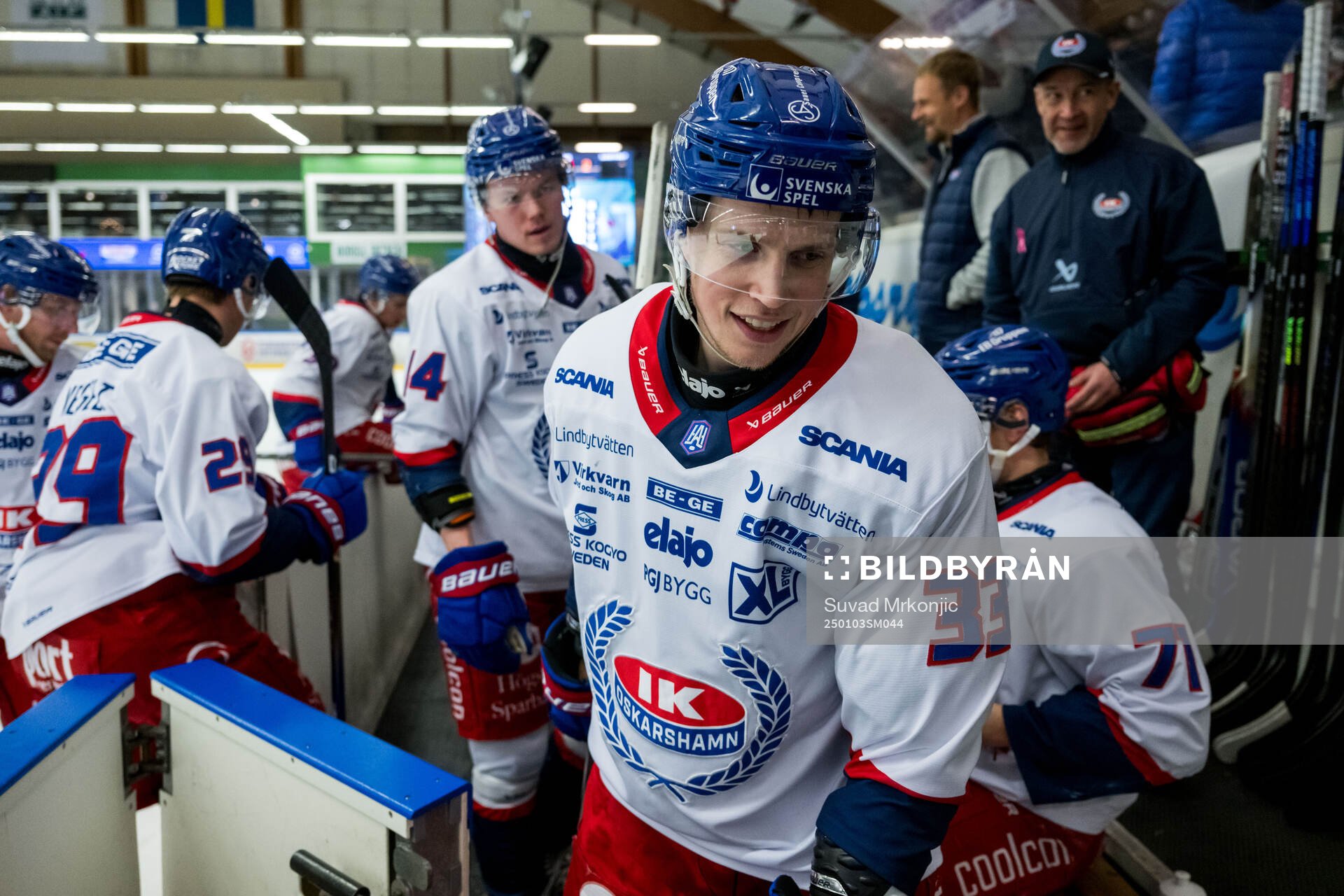 Oskarshamns Ludvig Östman jublar