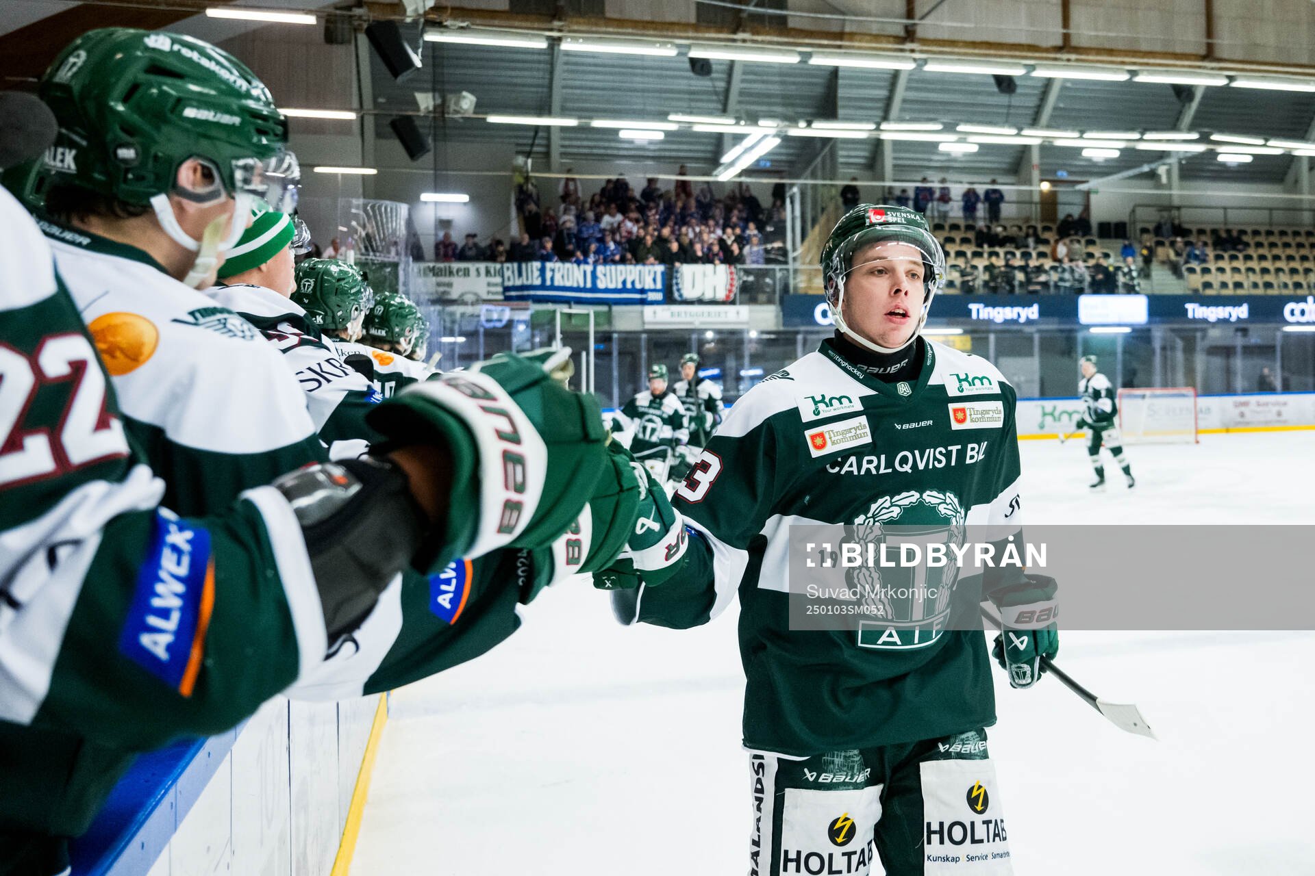 Tingsryds Martin Skärberg jublar