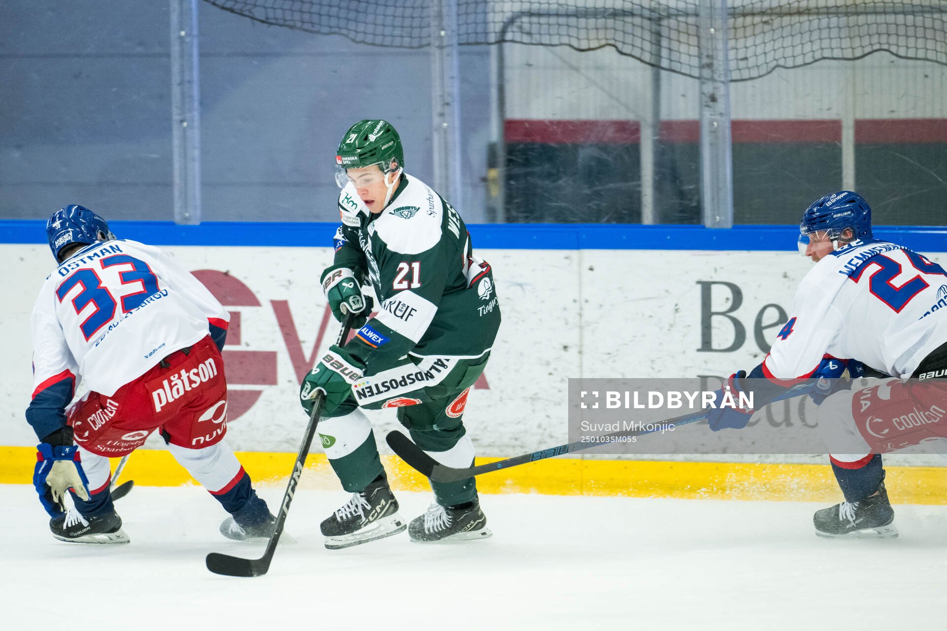 Oskarshamns Ludvig Östman och Axel Wemmenborn och
