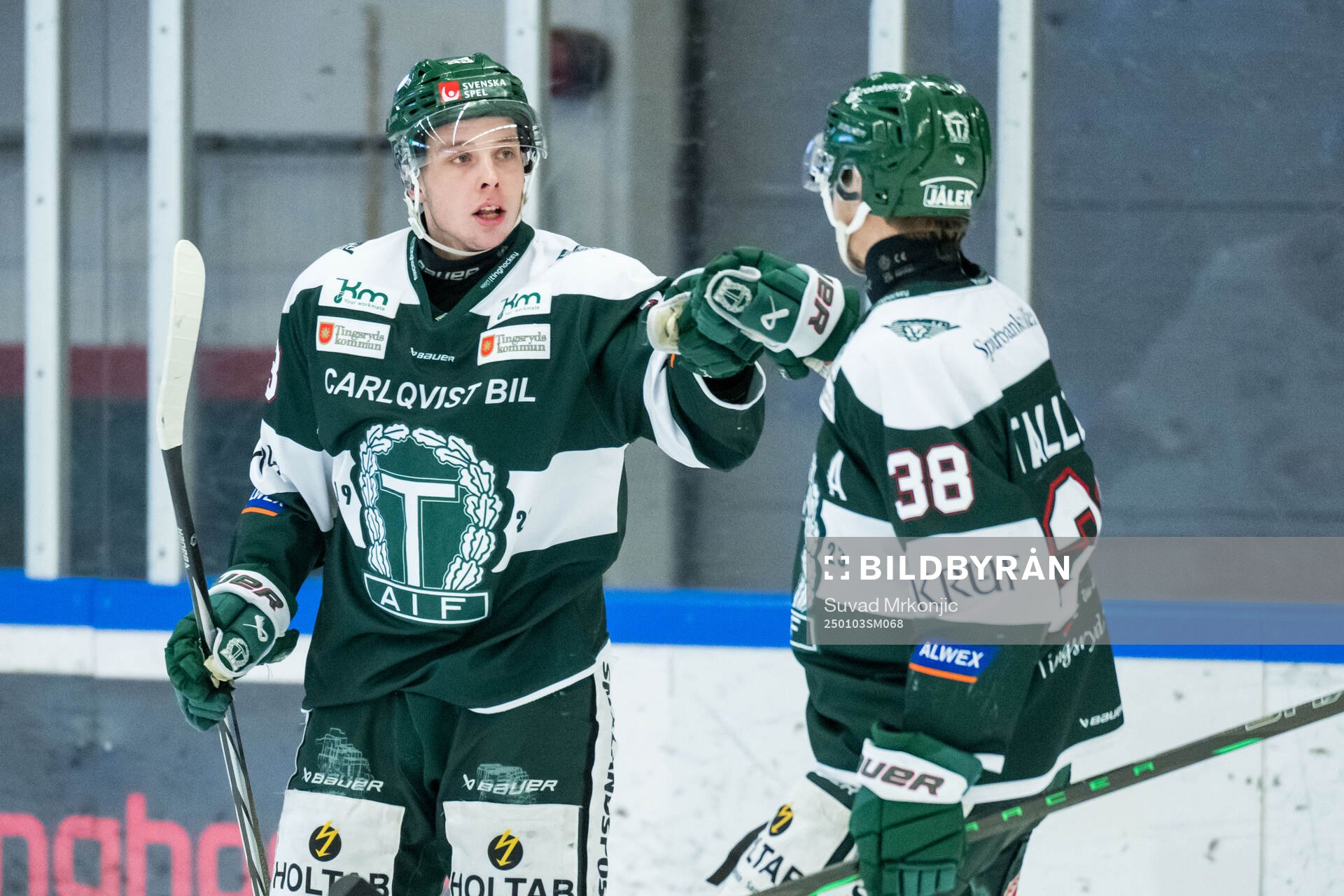 Tingsryds Martin Skärberg jublar
