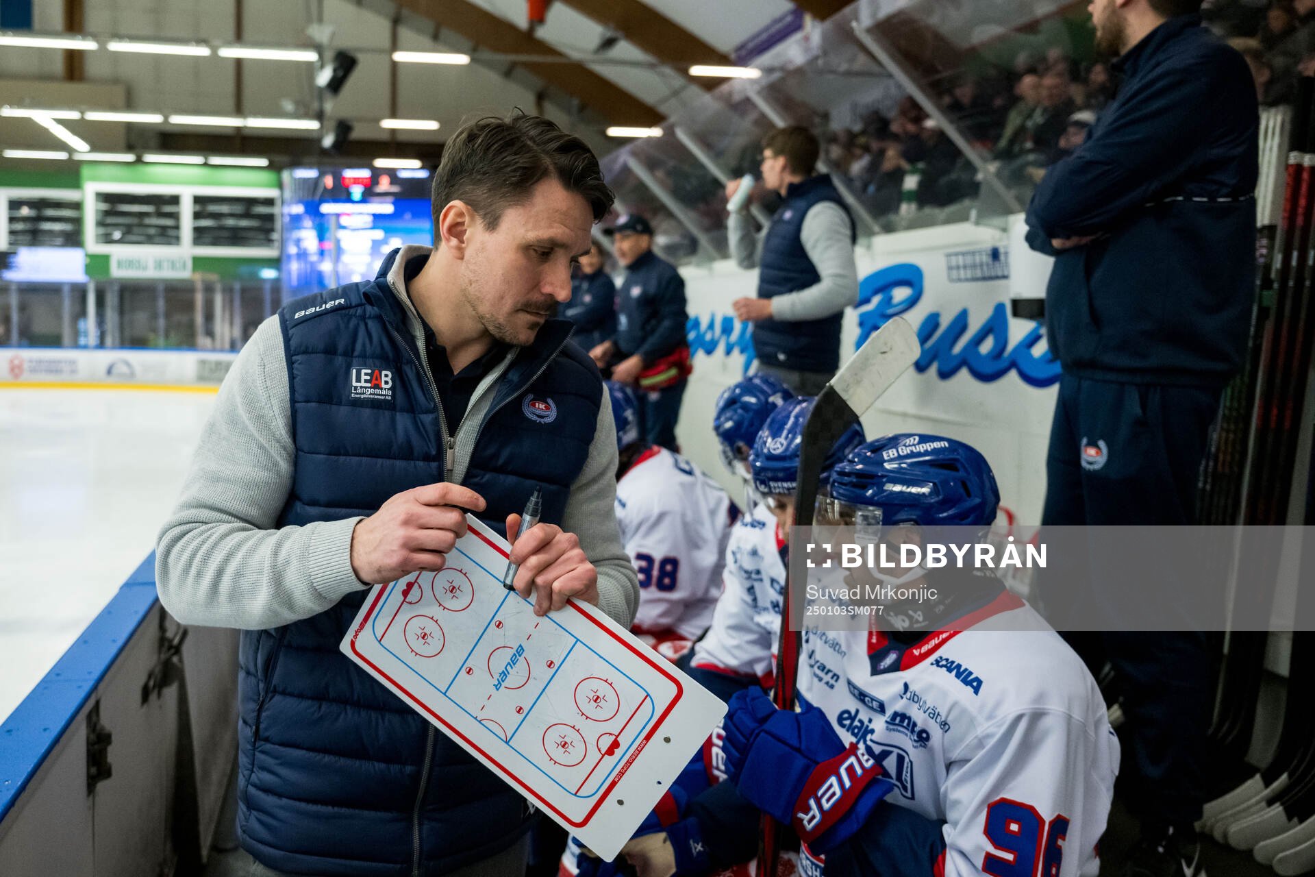 Oskarshamns tränare Björn Karlsson