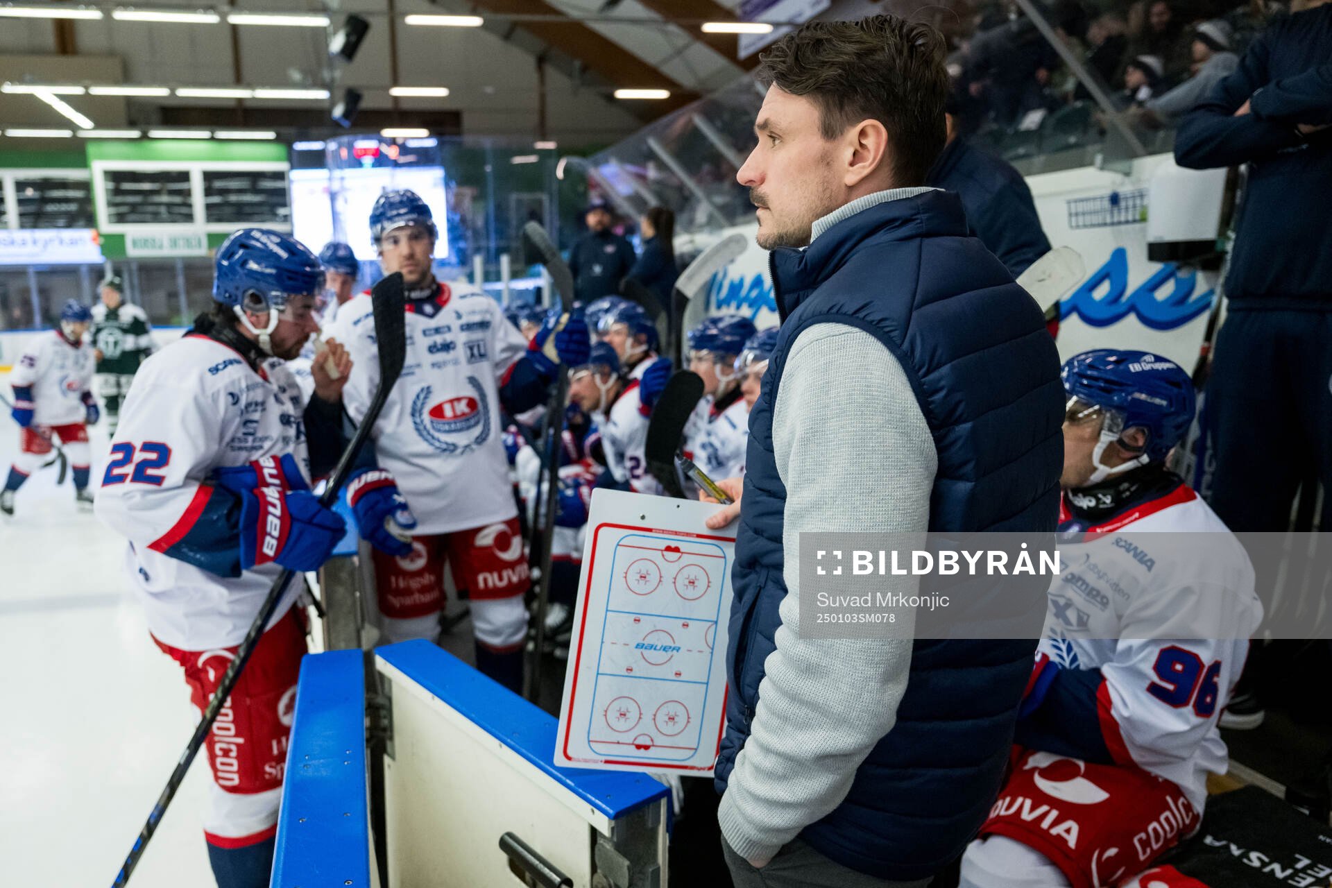 Oskarshamns tränare Björn Karlsson