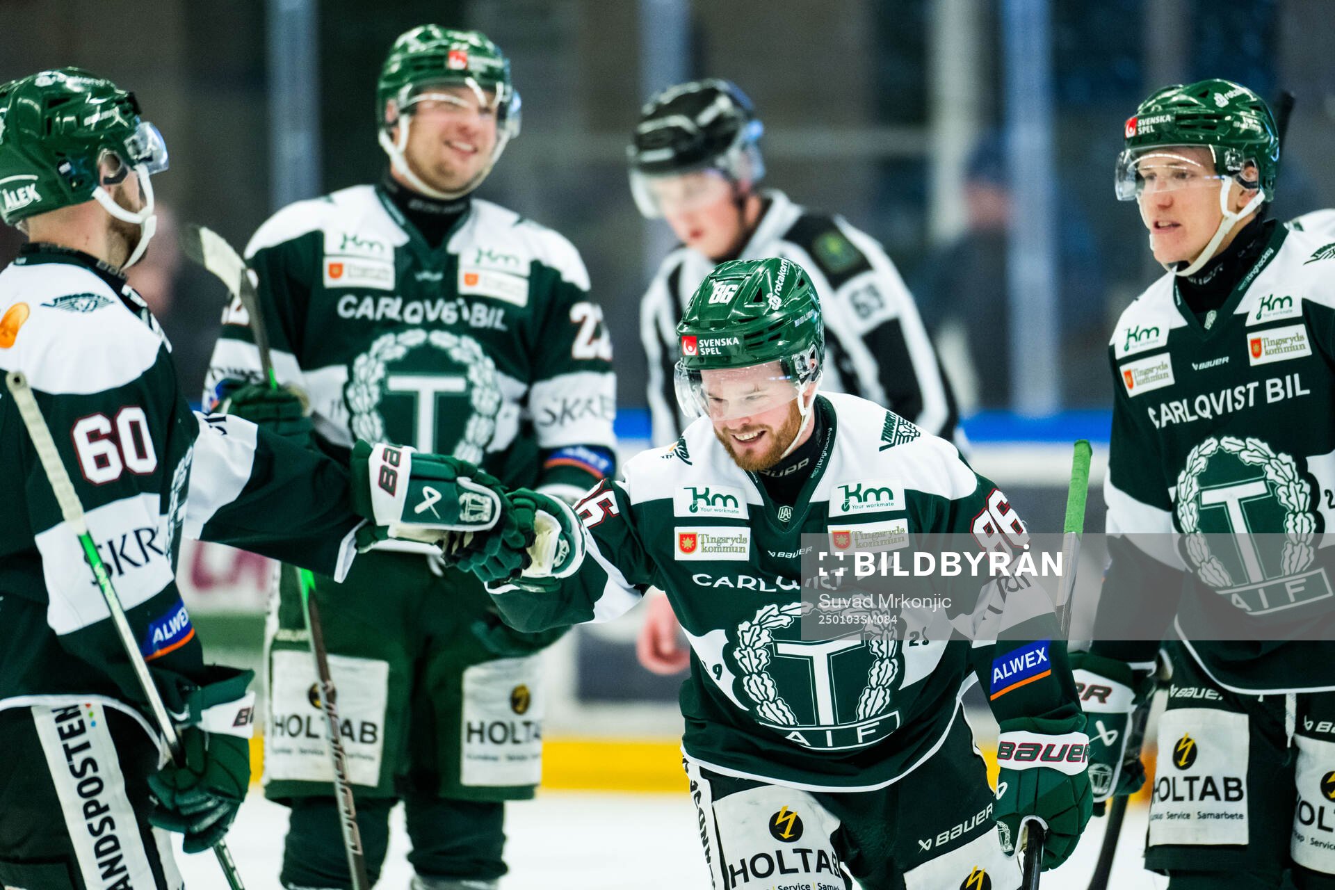 Tingsryds Jesper Sellin jublar